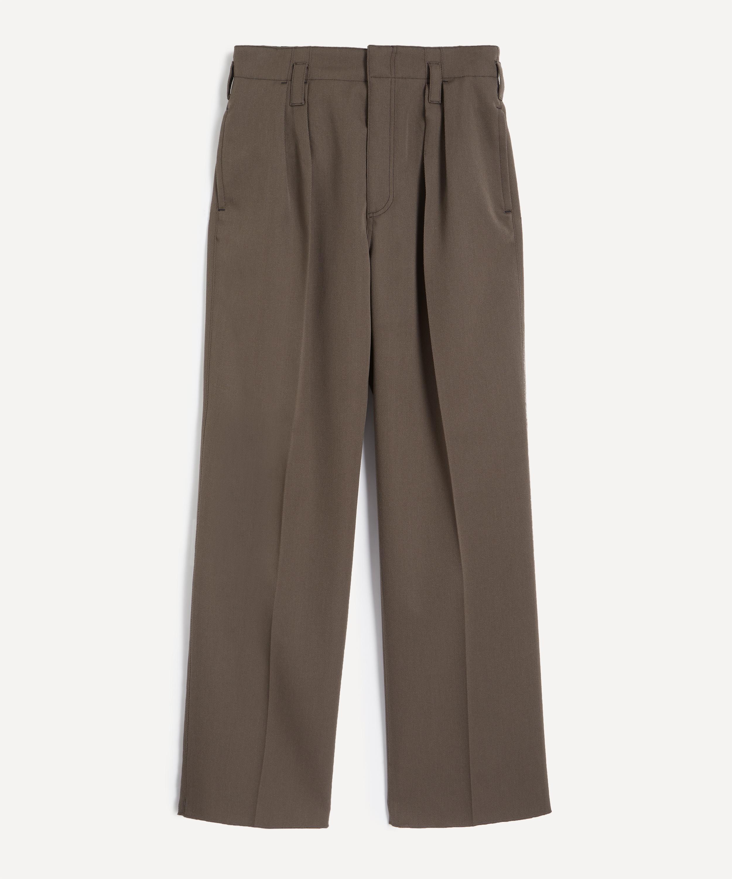 Paul Smith Pleated Wool-Twill Trousers | Liberty