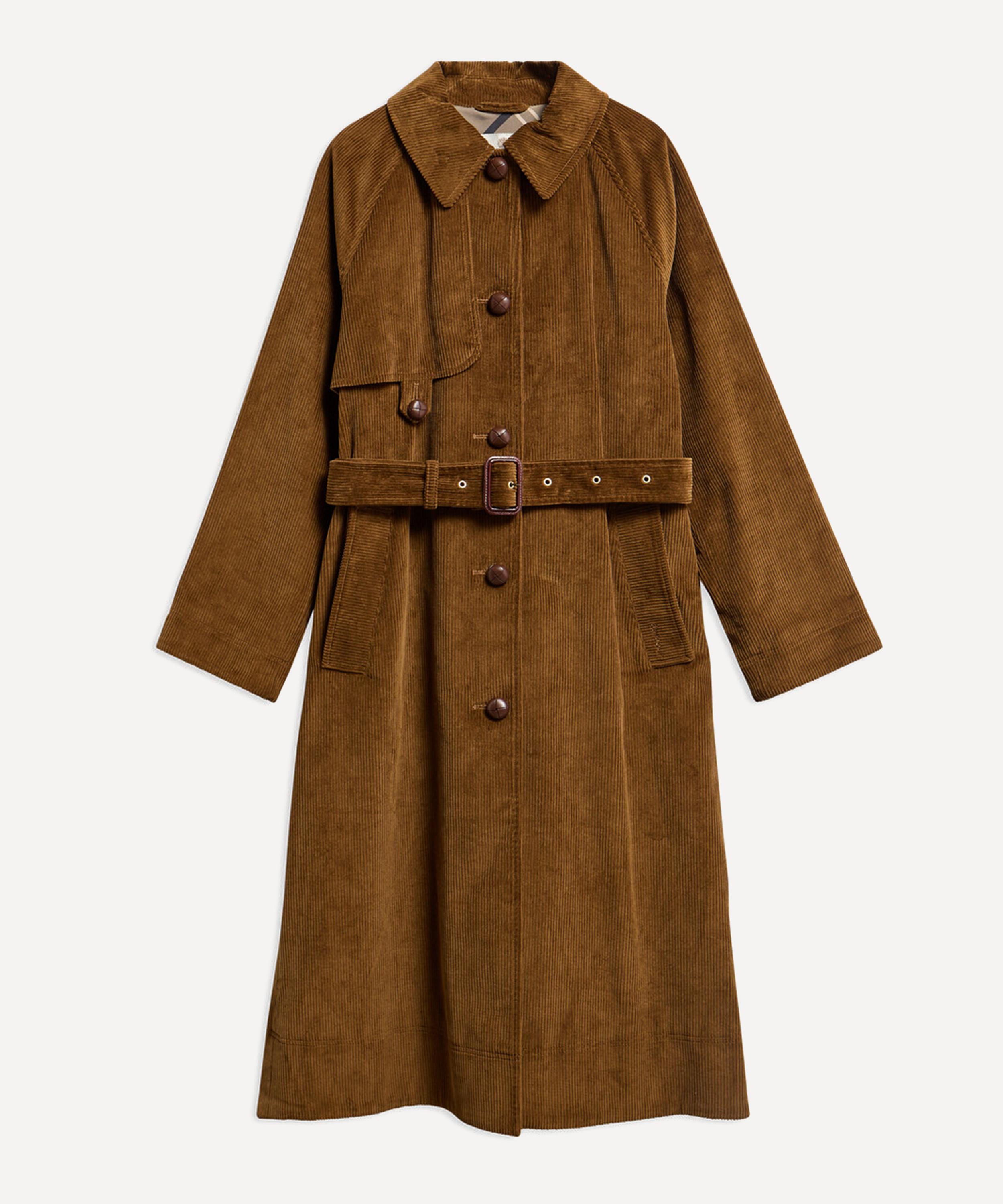 Barbour - Antonella Corduroy Trench Coat