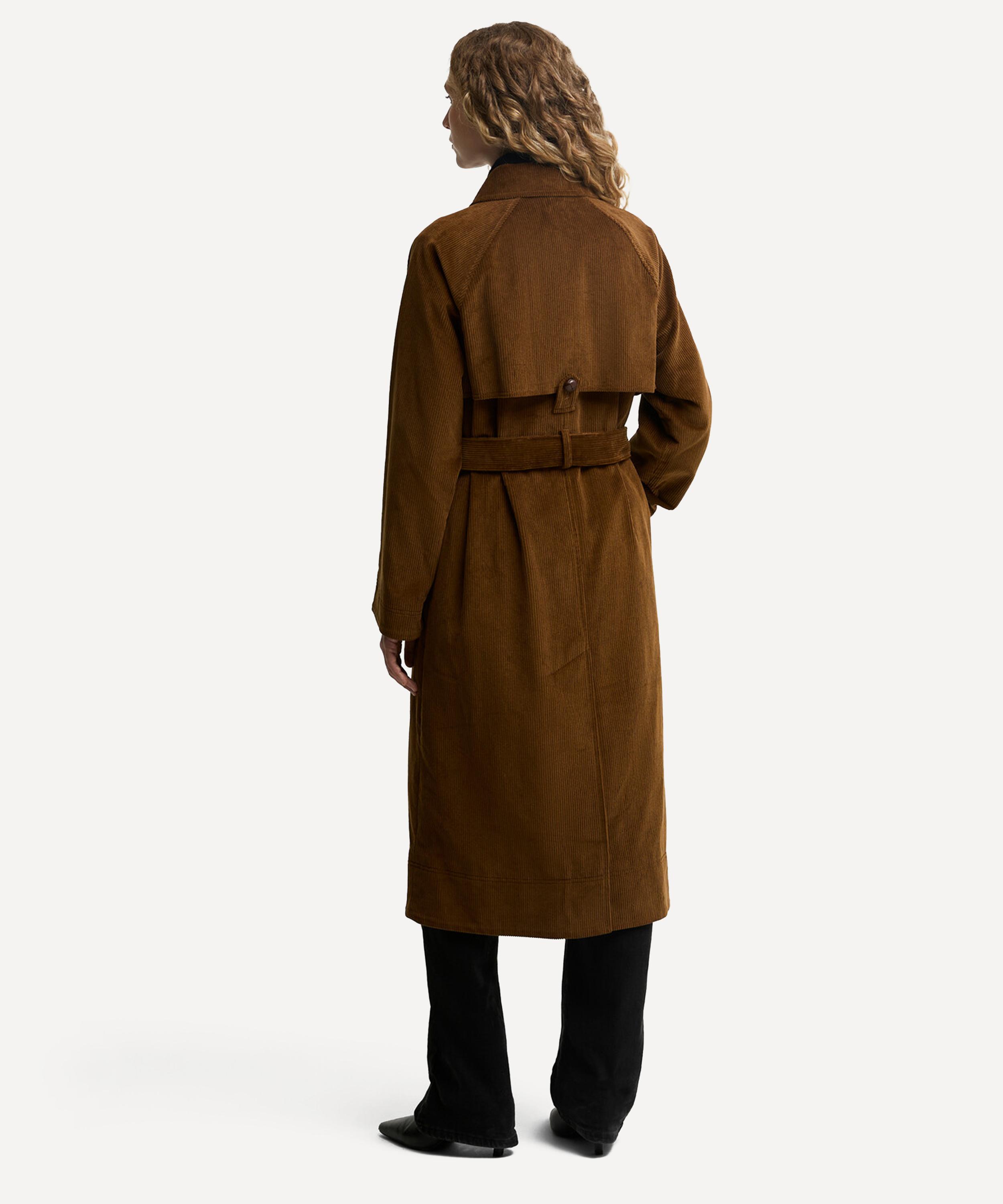 Barbour - Antonella Corduroy Trench Coat image number 2
