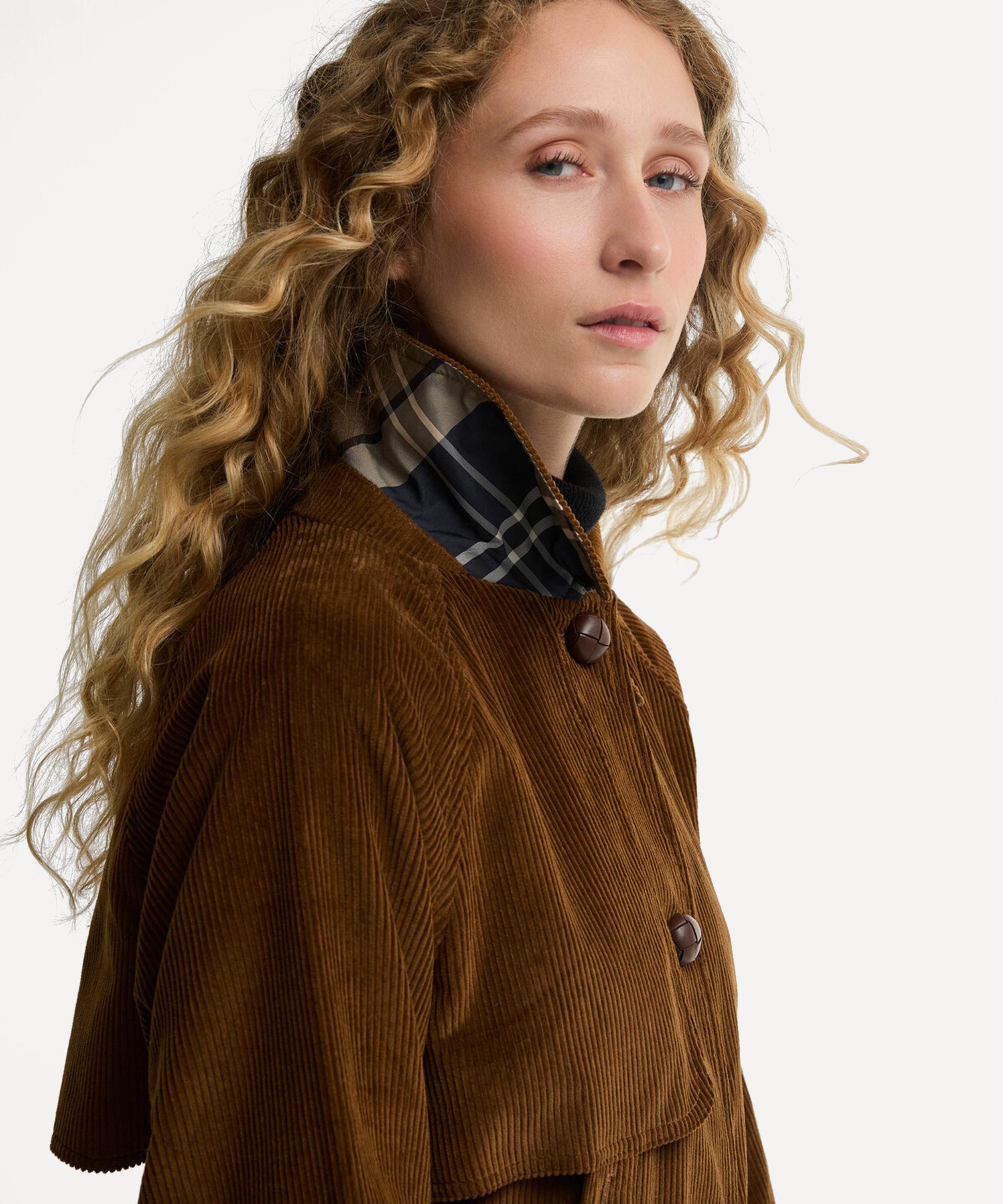 Barbour - Antonella Corduroy Trench Coat image number 4