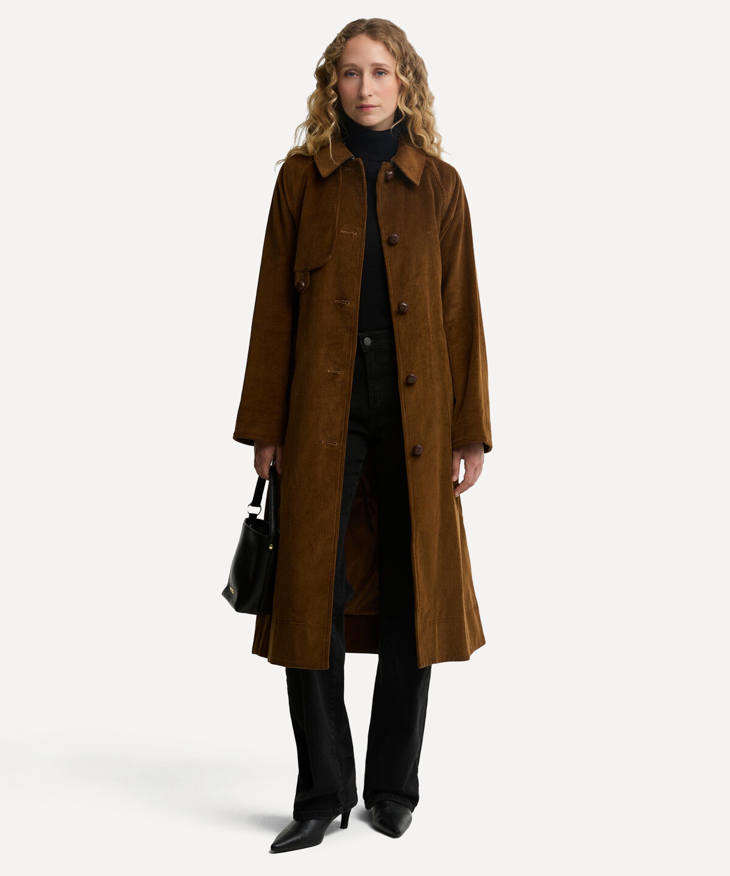 Barbour - Antonella Corduroy Trench Coat image number 5
