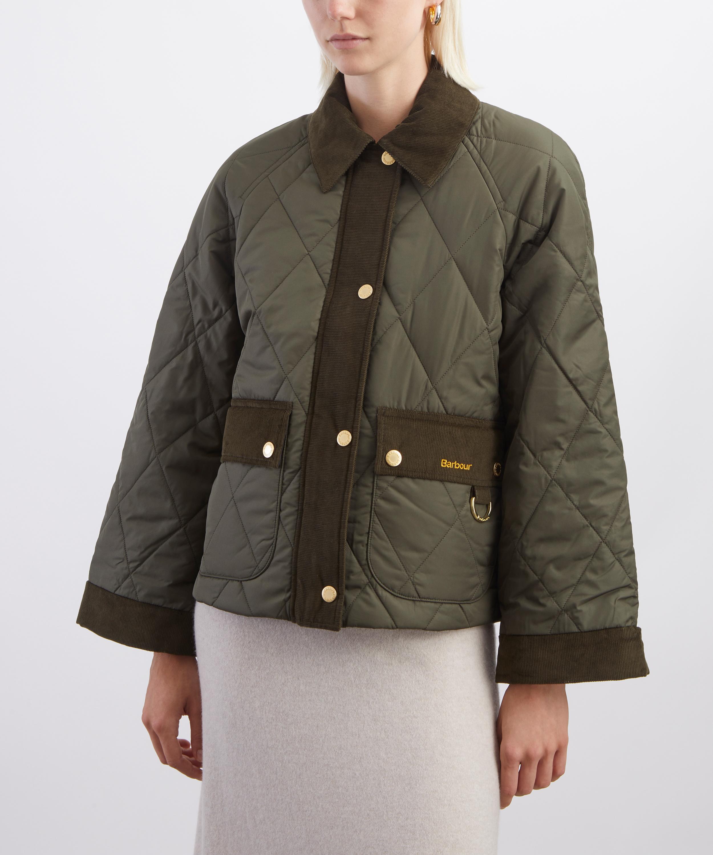Barbour - Kilnwick Olive Quilted Jacket image number 2