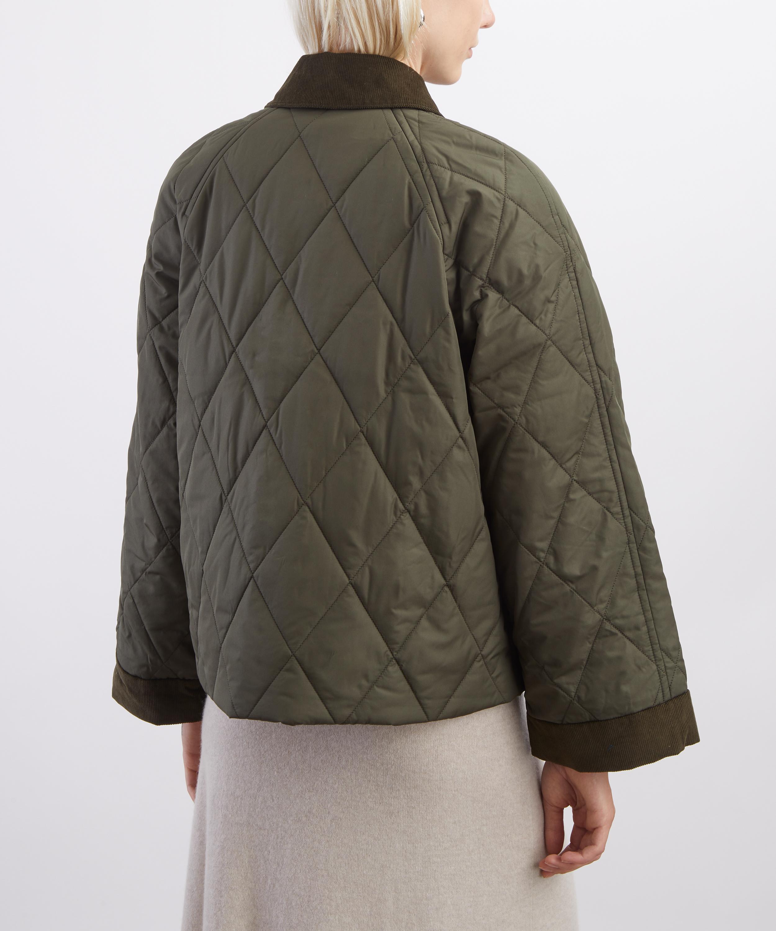 Barbour - Kilnwick Olive Quilted Jacket image number 3