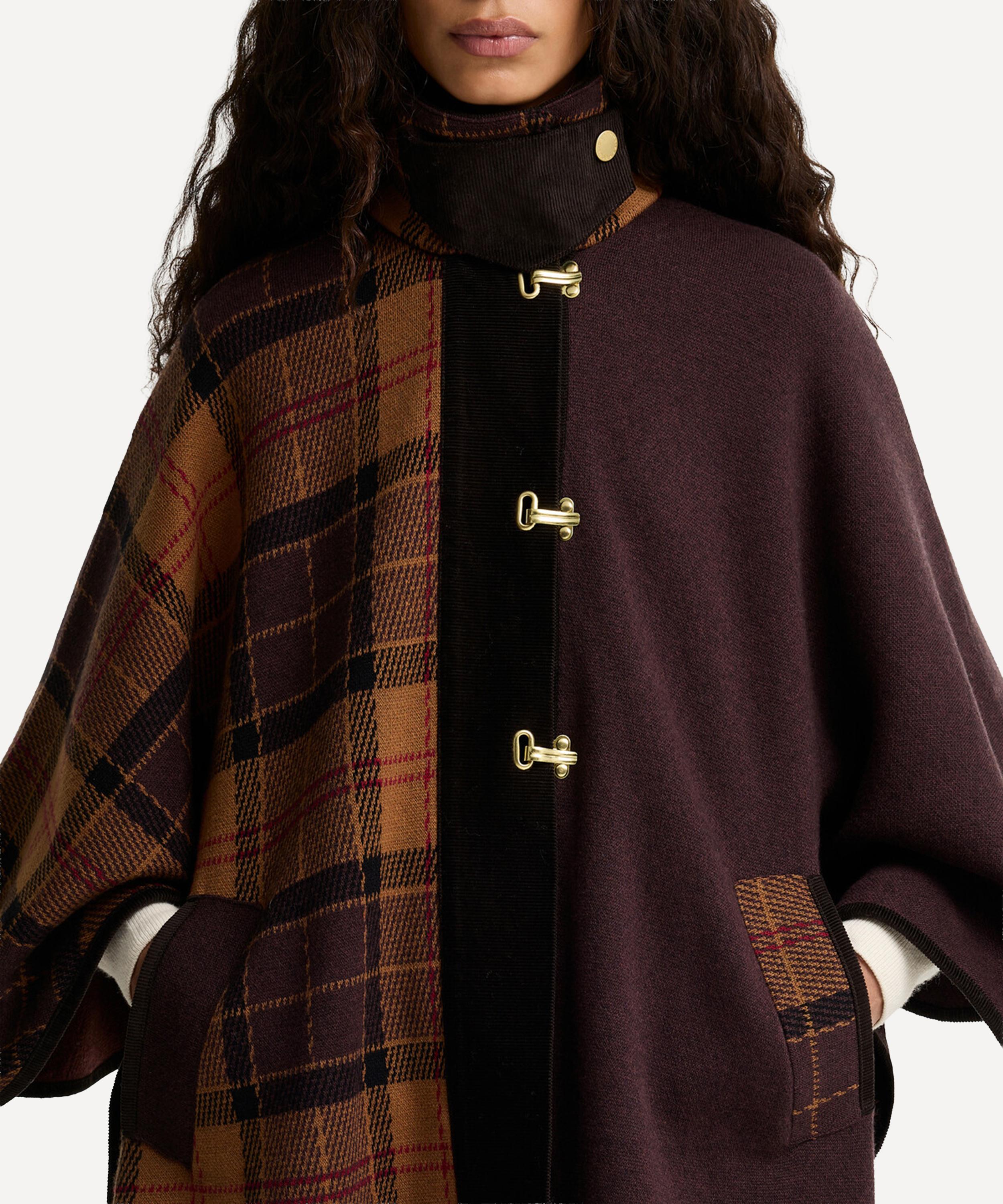 Barbour - Elva Wool-Blend Cape image number 3