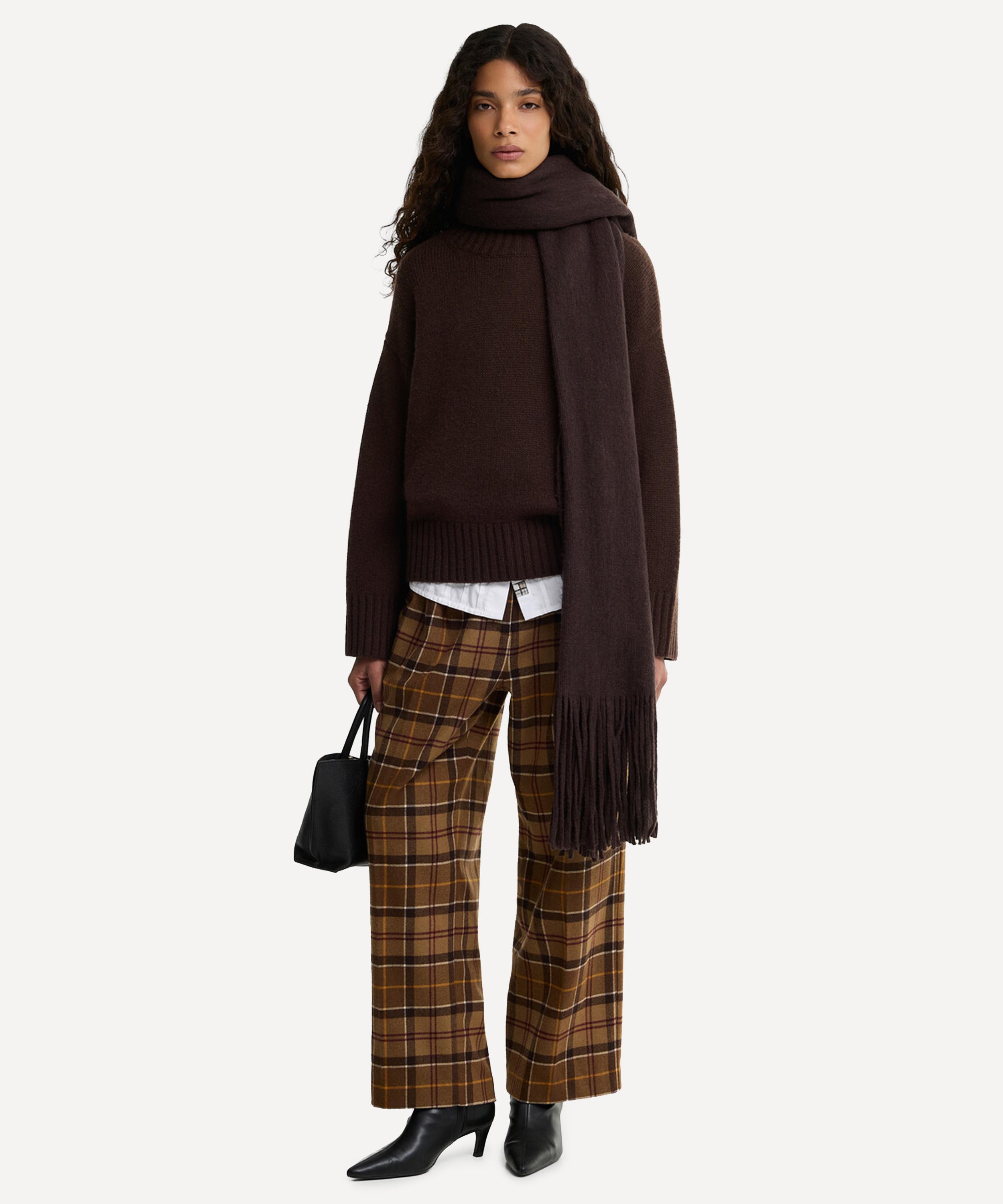 Barbour Darwen Tartan Straight-Leg Trousers | Liberty