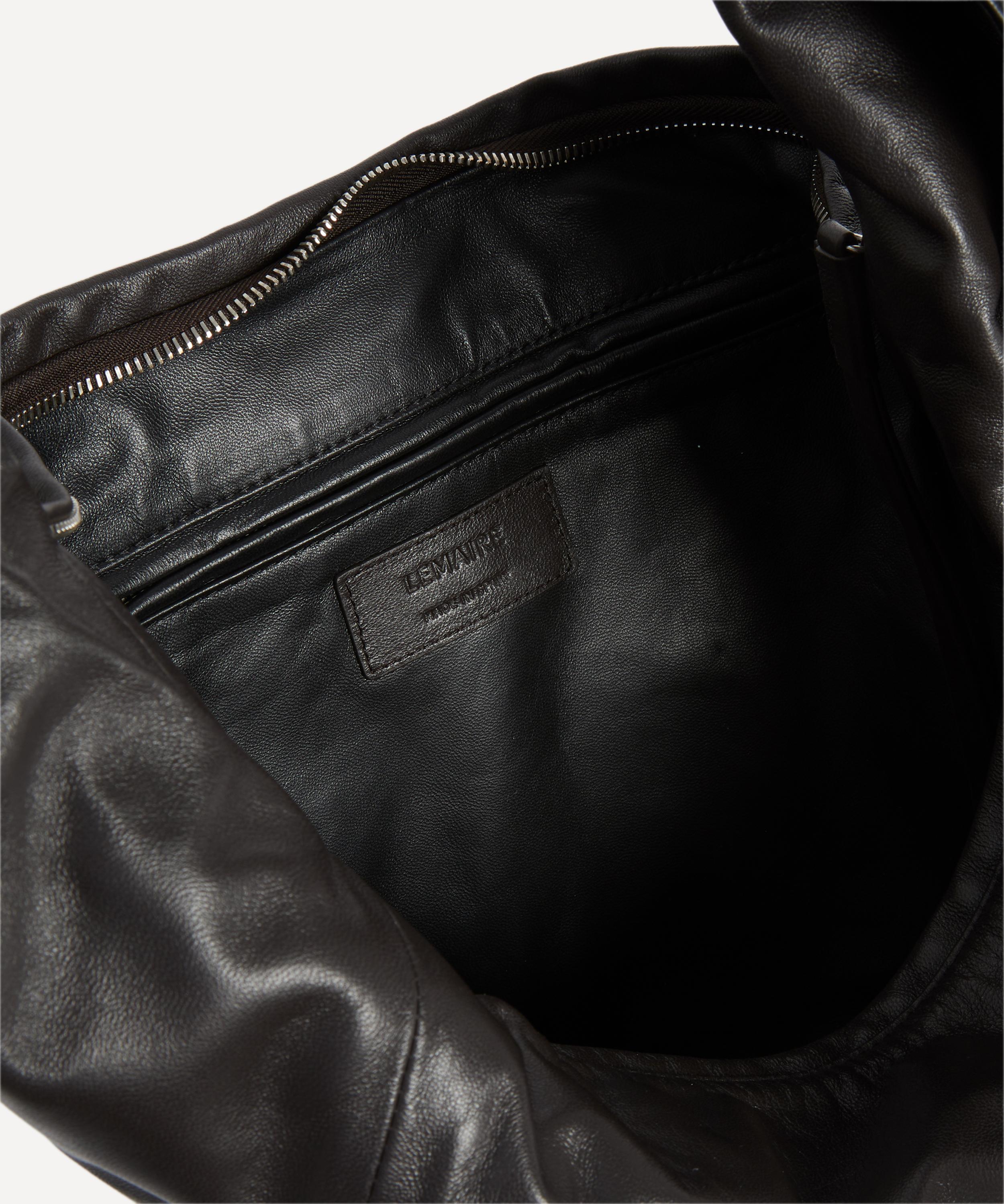 Lemaire - Small Leather Scarf Extended Handle Bag image number 5