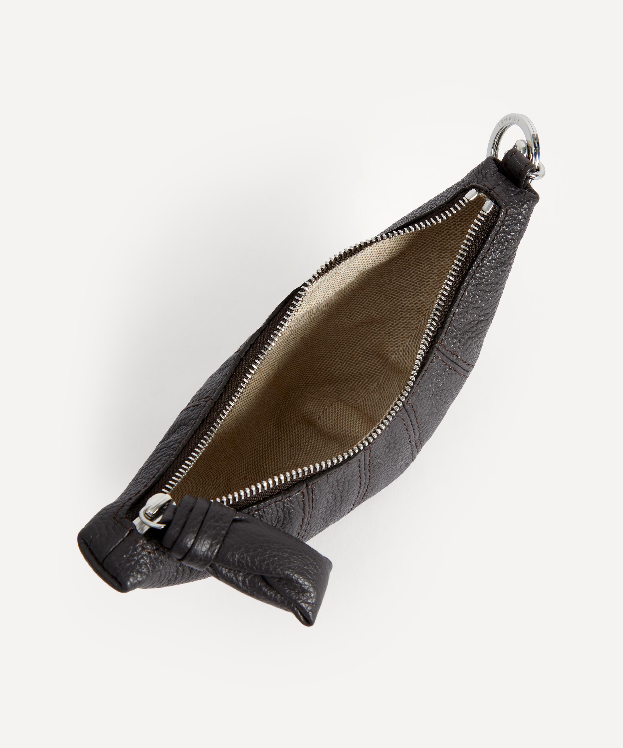 Lemaire - Leather Cross-Body Croissant Coin Purse image number 5