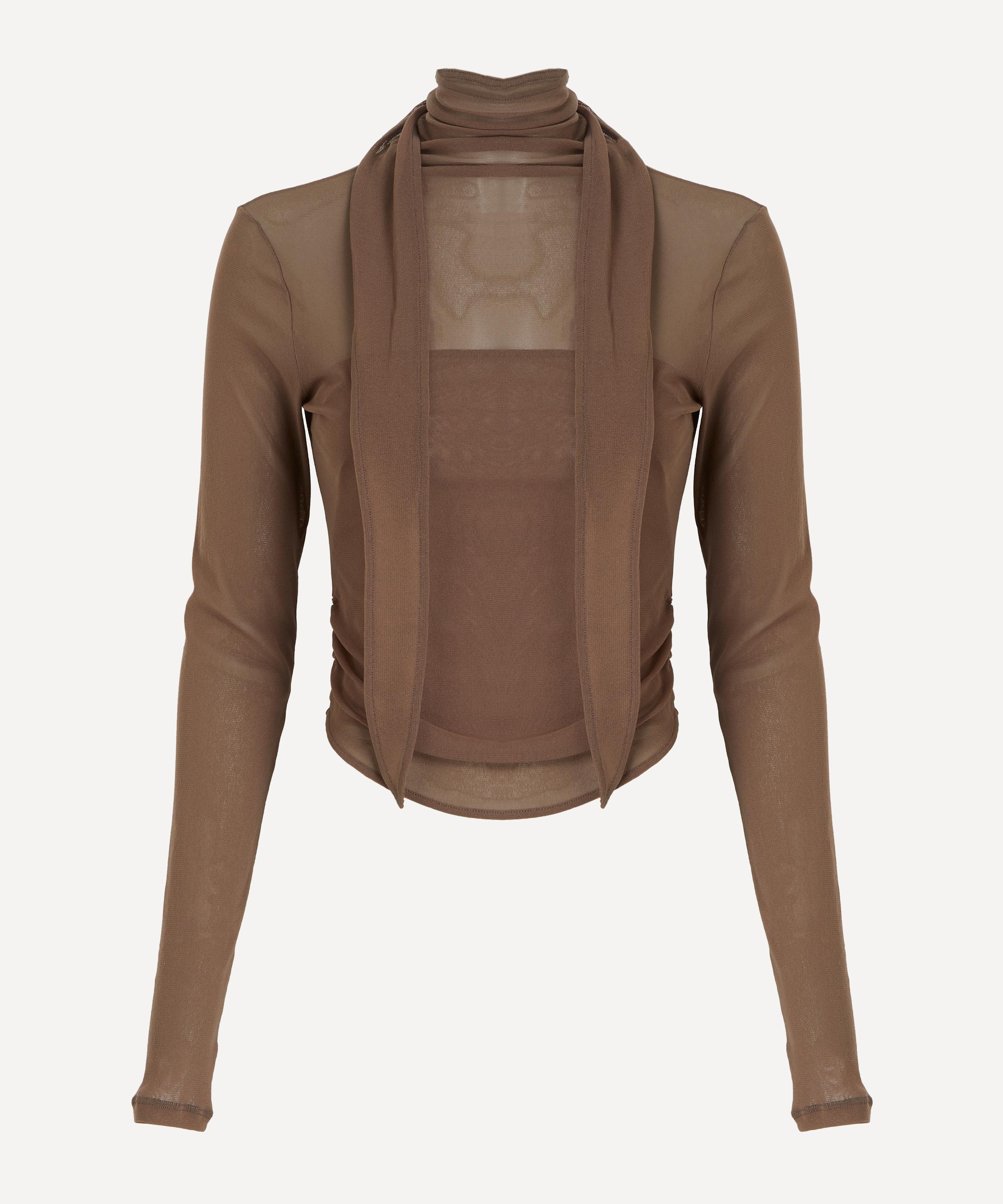Lemaire - Ballerina Scarf Long Sleeve Top image number 0