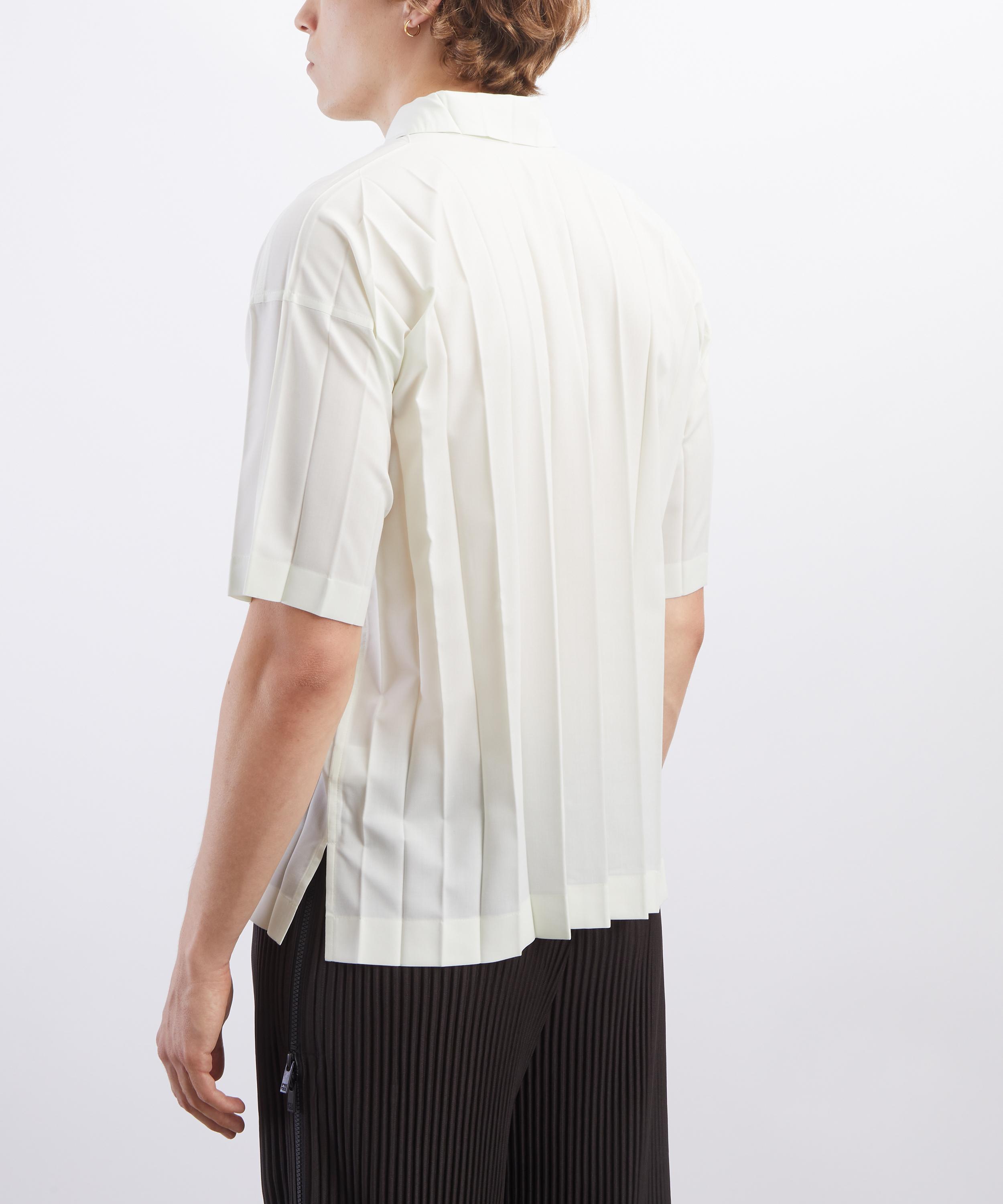 HOMME PLISS&Eacute; ISSEY MIYAKE - EDGE Pleated Short Sleeve Shirt image number 3