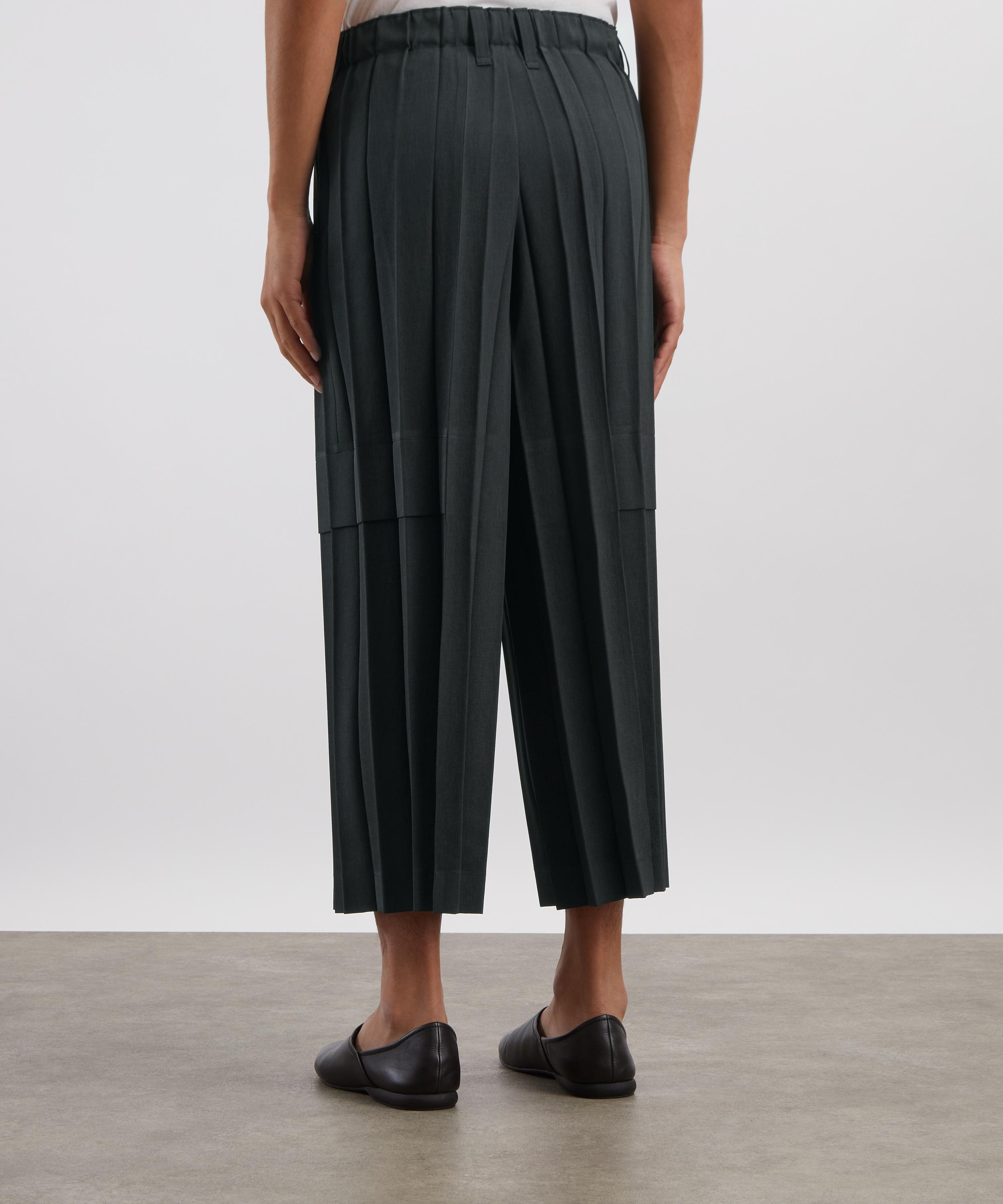 Homme Plisse Issey Miyake - EDGE ENSEMBLE Pleated Trousers image number 3