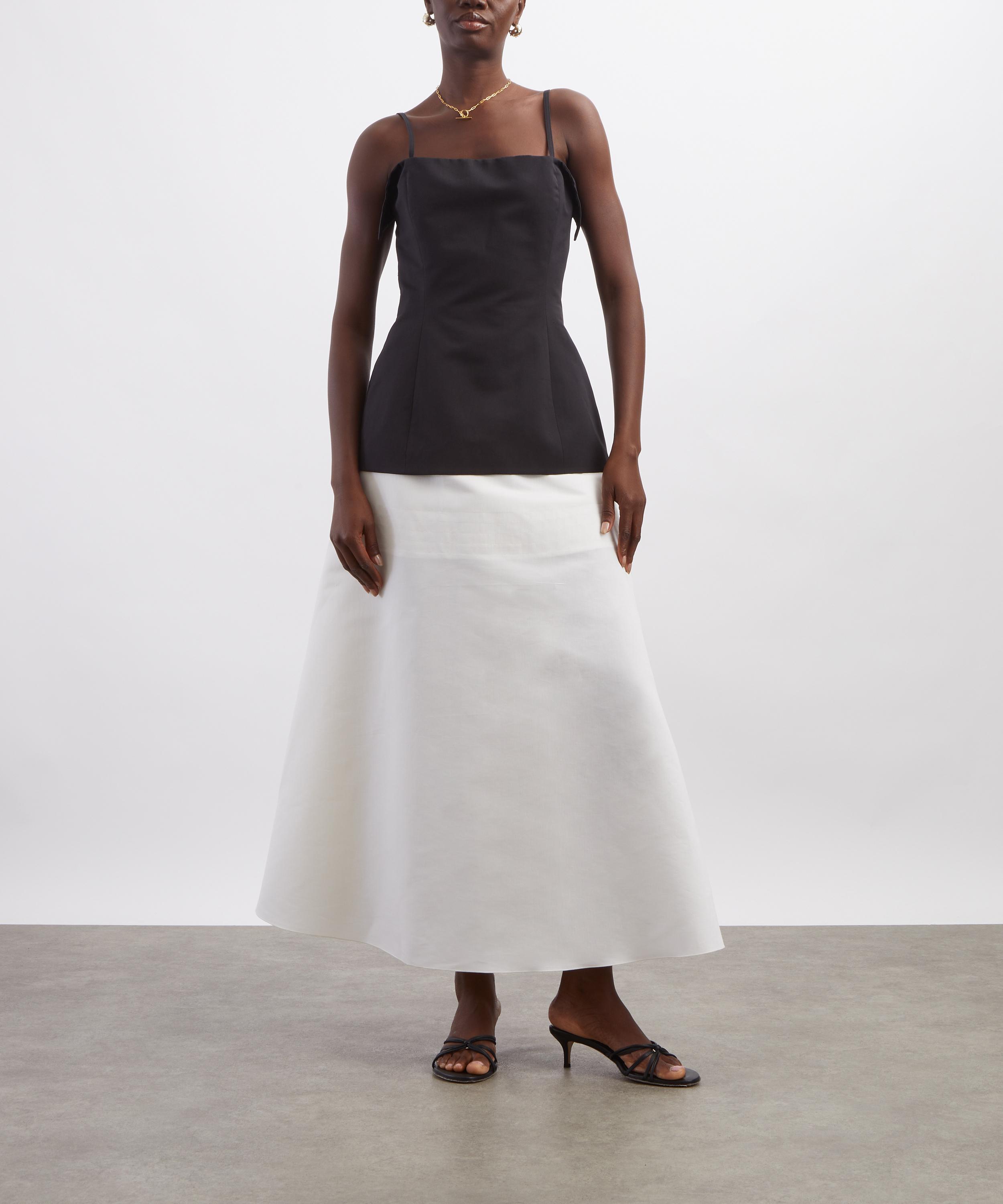 FFORME - Deeta Chalk A-line Maxi Skirt image number 1