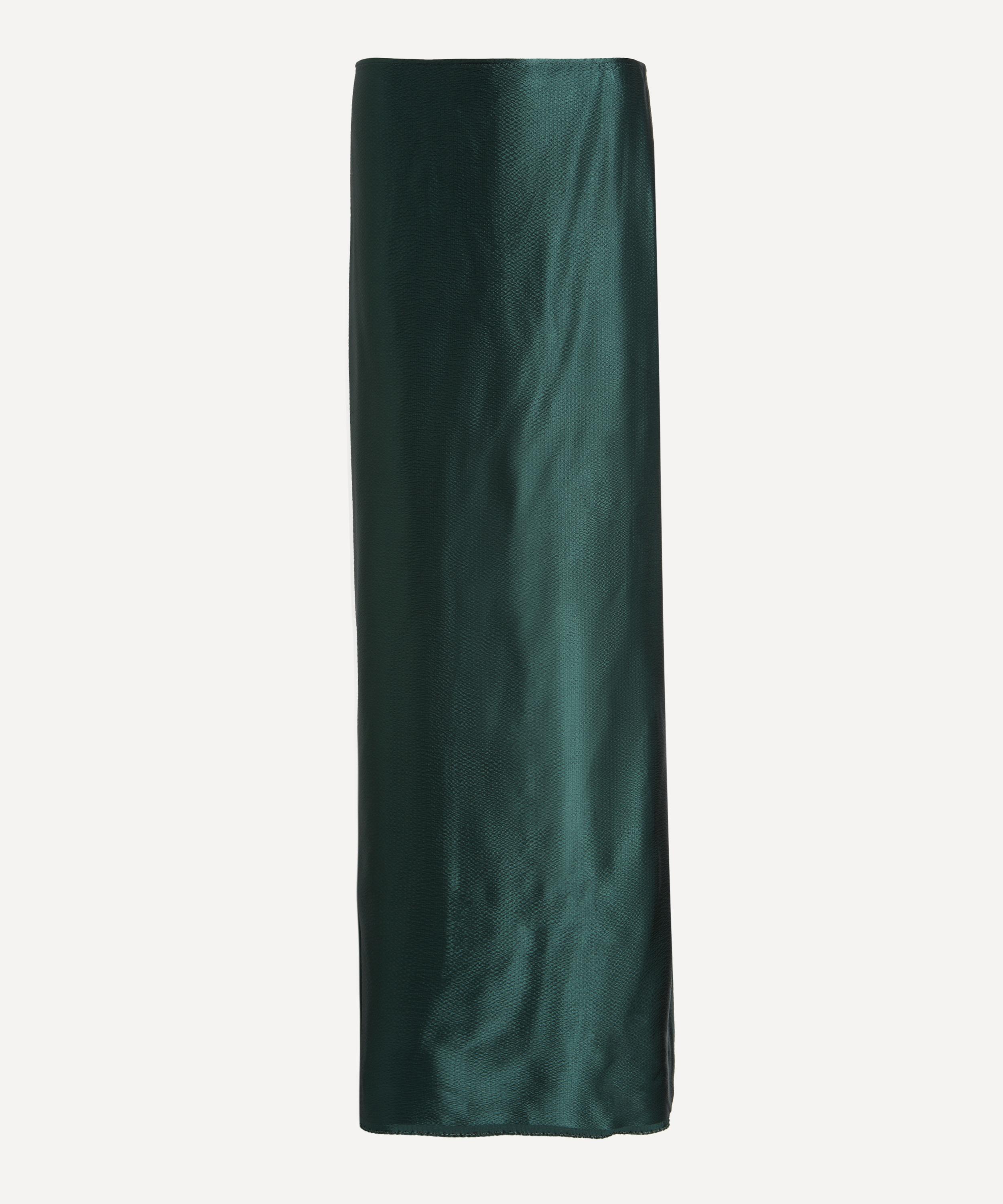 FFORME - Jovie Evergreen Satin Skirt image number 0