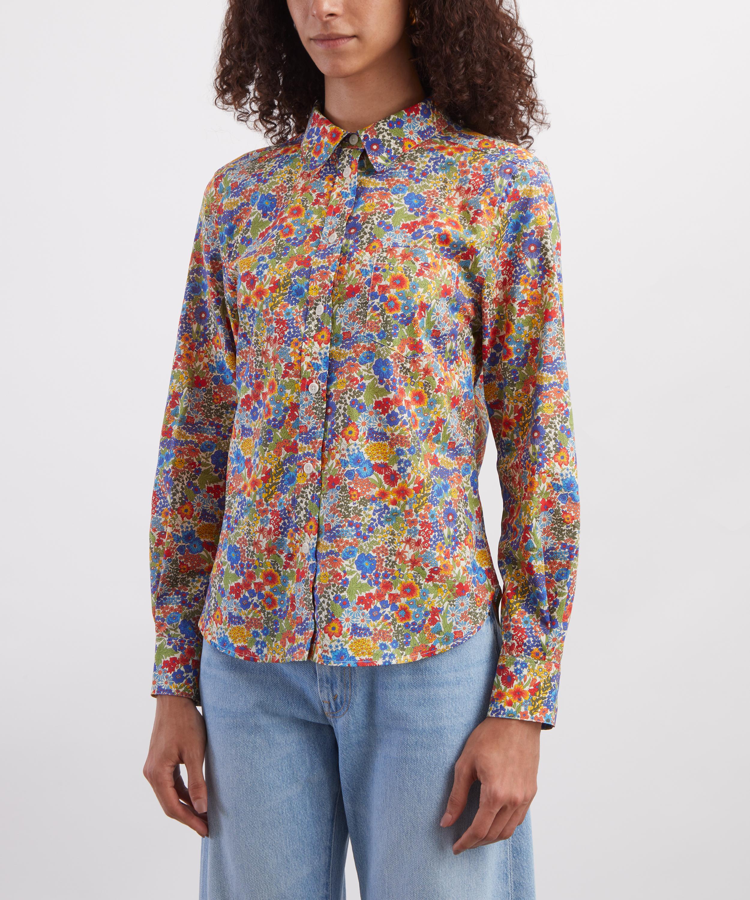 Liberty - Margaret Annie Tana Lawn&trade; Cotton Fitted Shirt&nbsp; image number 2