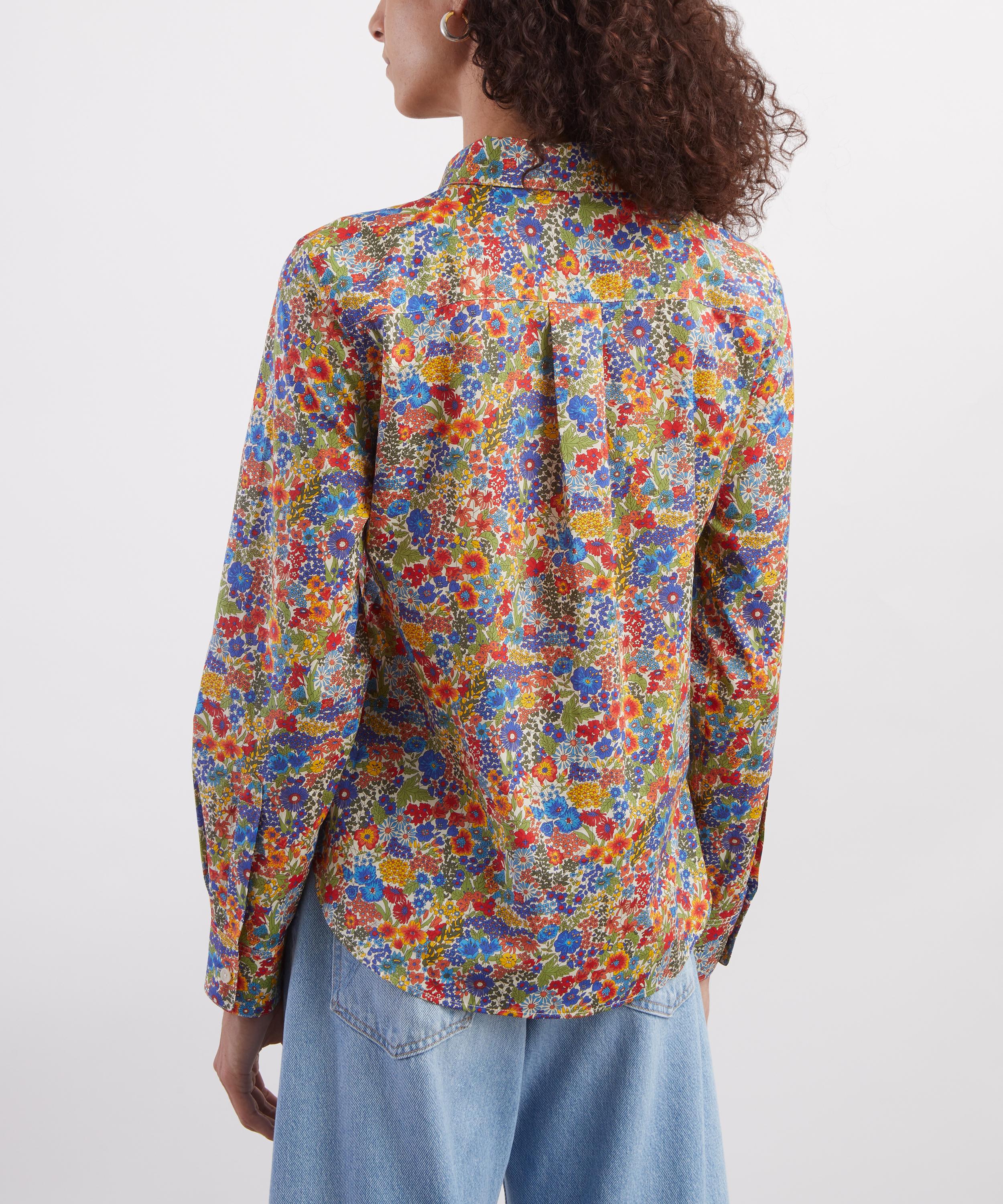 Liberty - Margaret Annie Tana Lawn&trade; Cotton Fitted Shirt&nbsp; image number 3