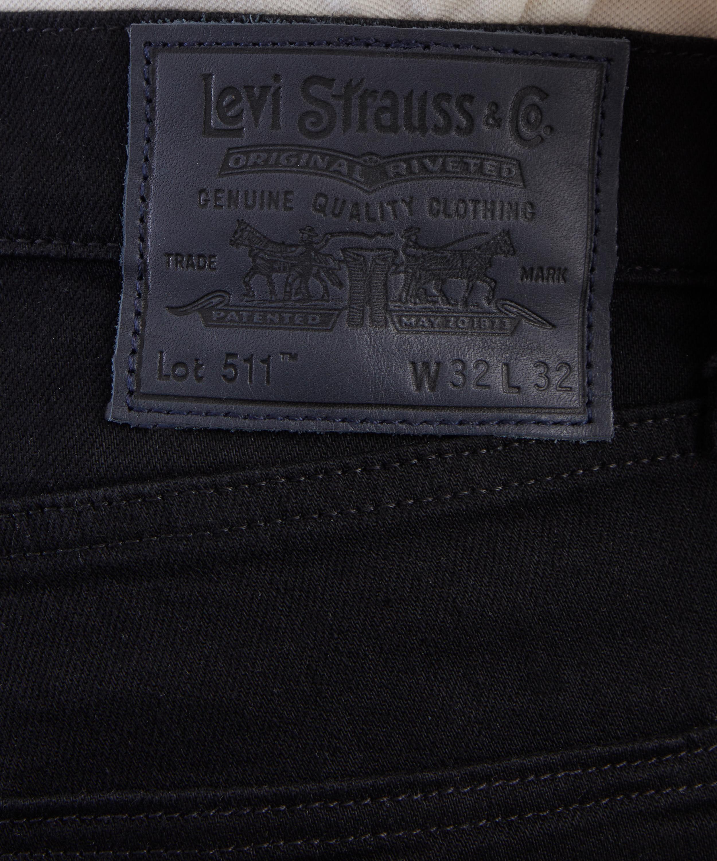 Levi's - Blue Tab&trade; 511&trade; Slim Jeans in Black Rinse image number 4