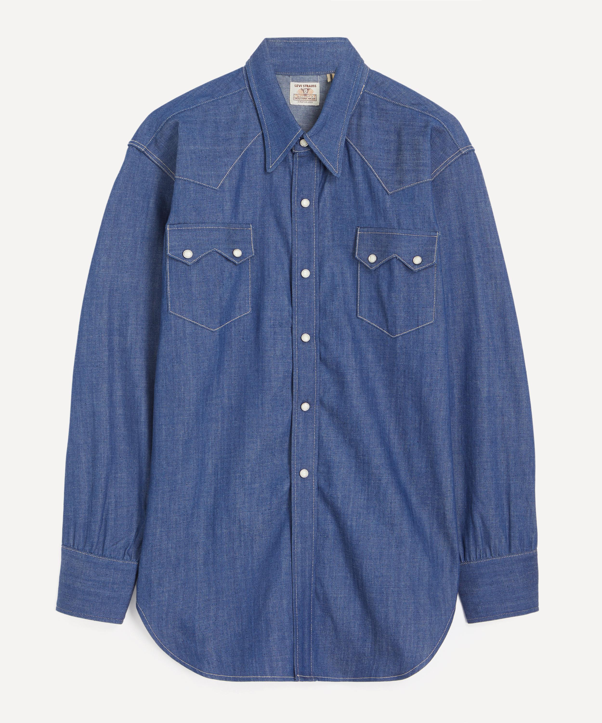 Levi's - 1955 Sawtooth Rigid Blue Denim Shirt image number 0