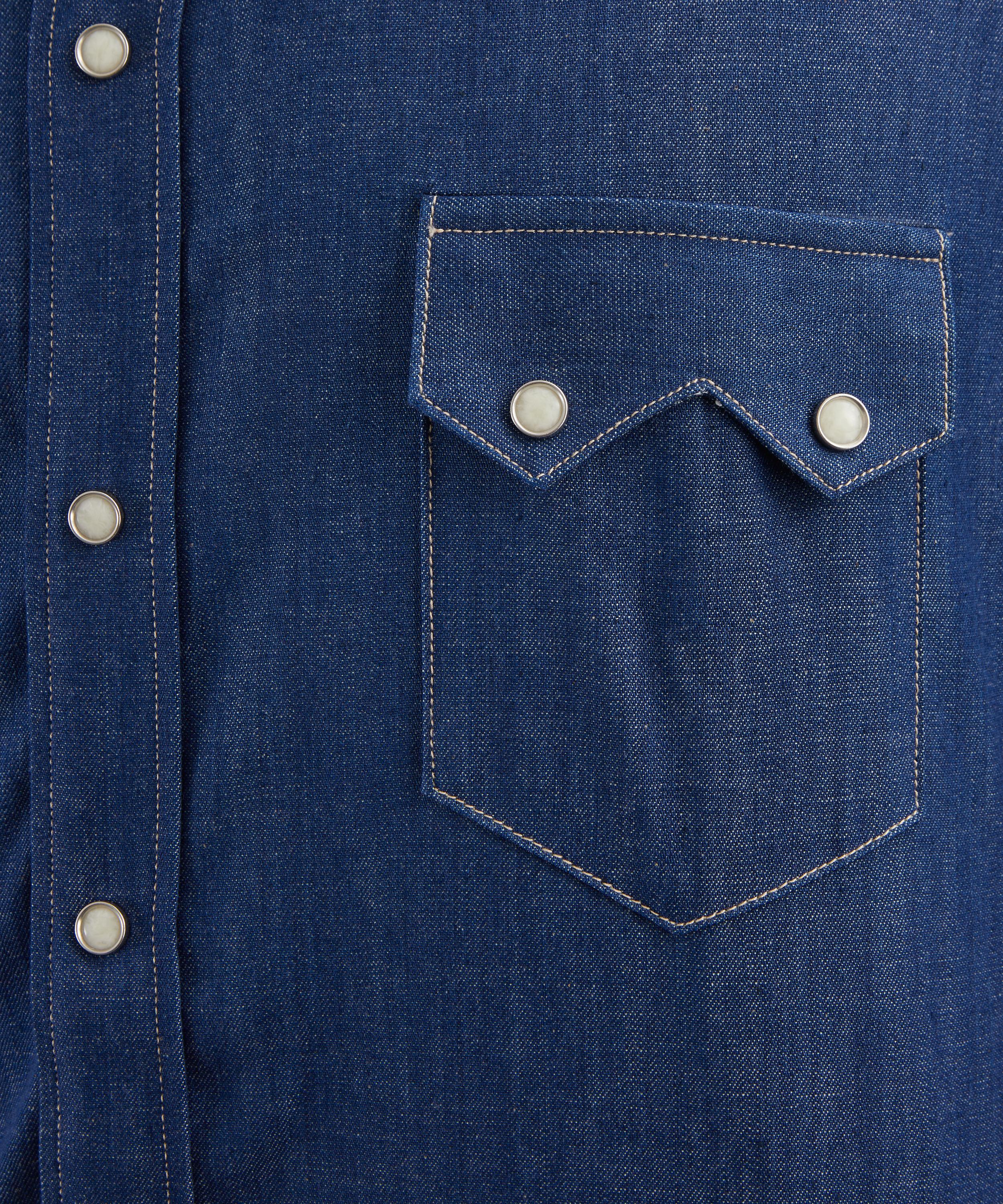 Levi's - 1955 Sawtooth Rigid Blue Denim Shirt image number 4