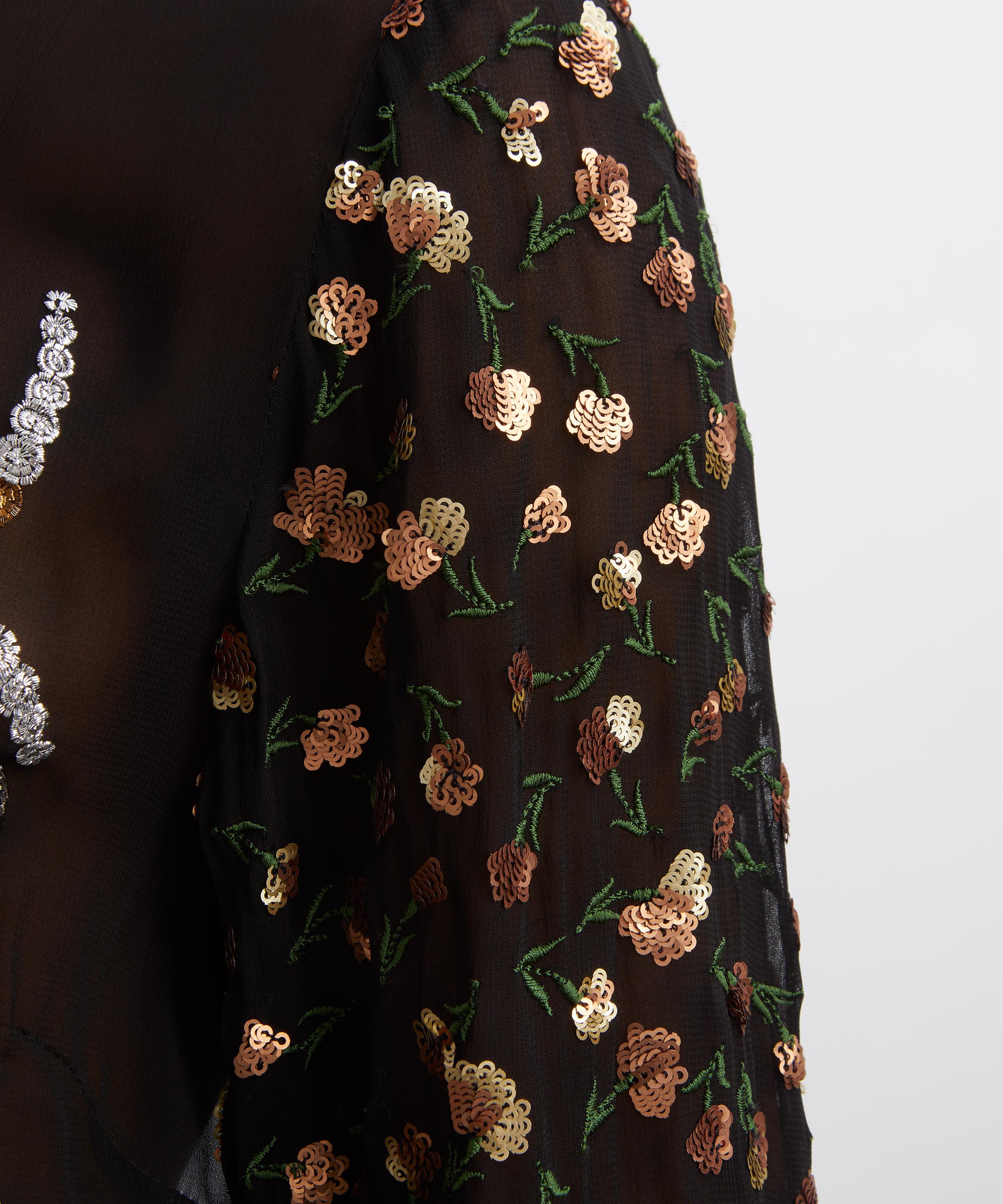 Dries Van Noten - Chowy Embellished Sheer Blouse image number 4