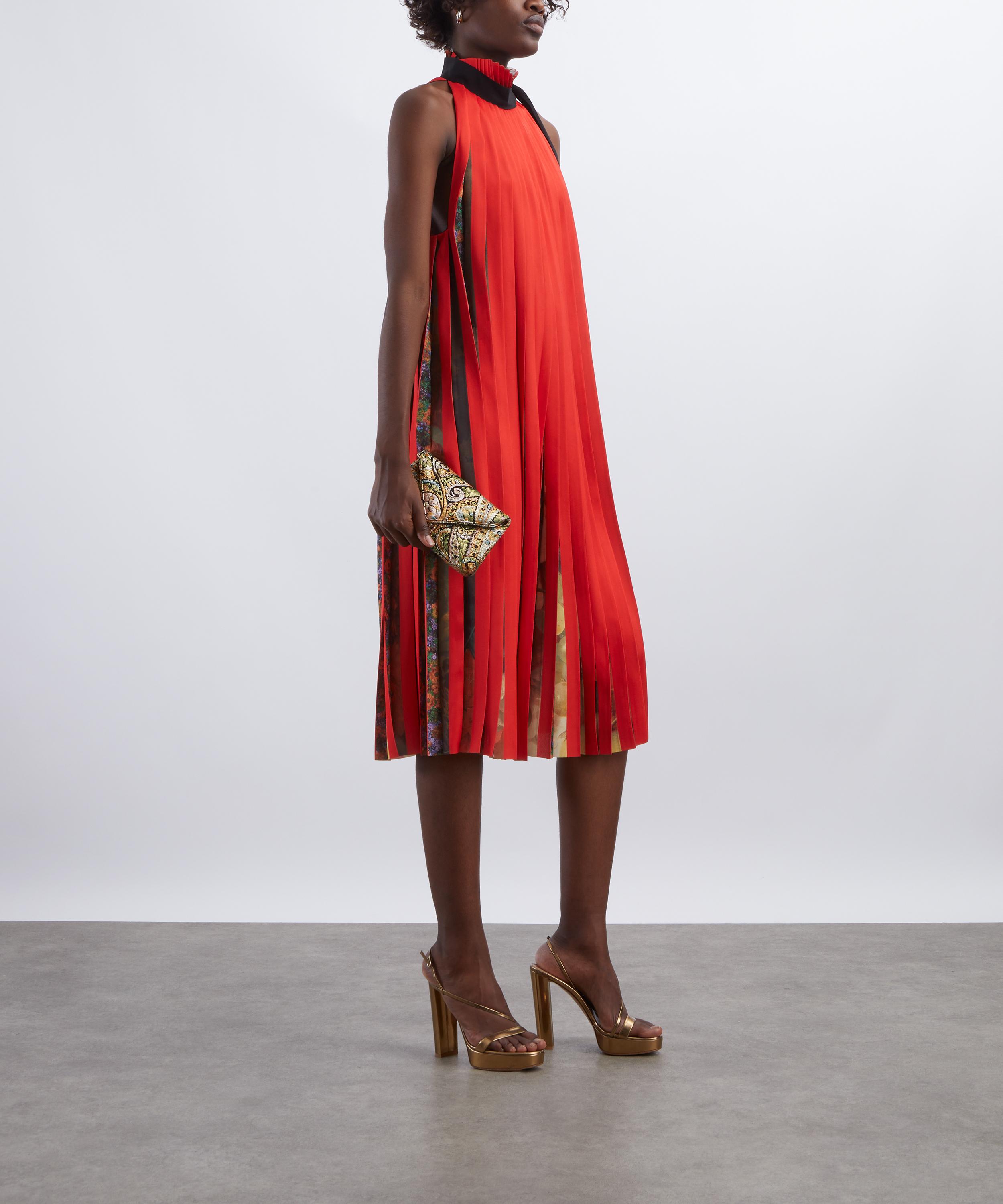 Dries Van Noten - Printed Pleated Dress image number 1
