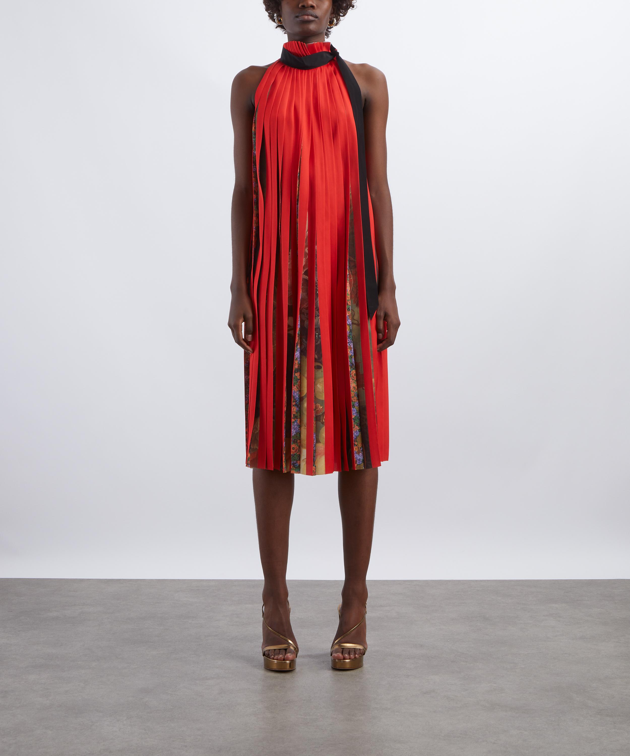 Dries Van Noten - Printed Pleated Dress image number 2