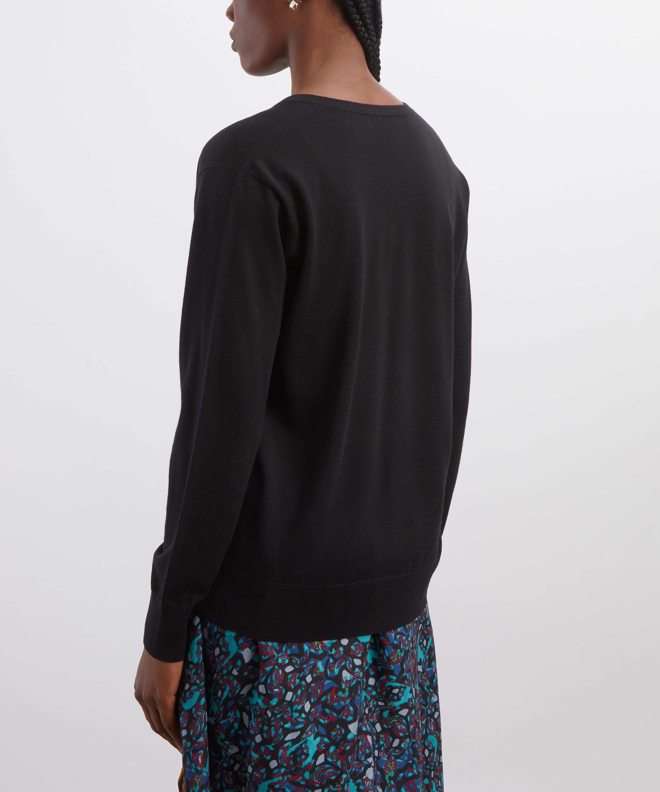 Dries Van Noten - Tuomas Ribbed Merino Wool Sweater image number 3