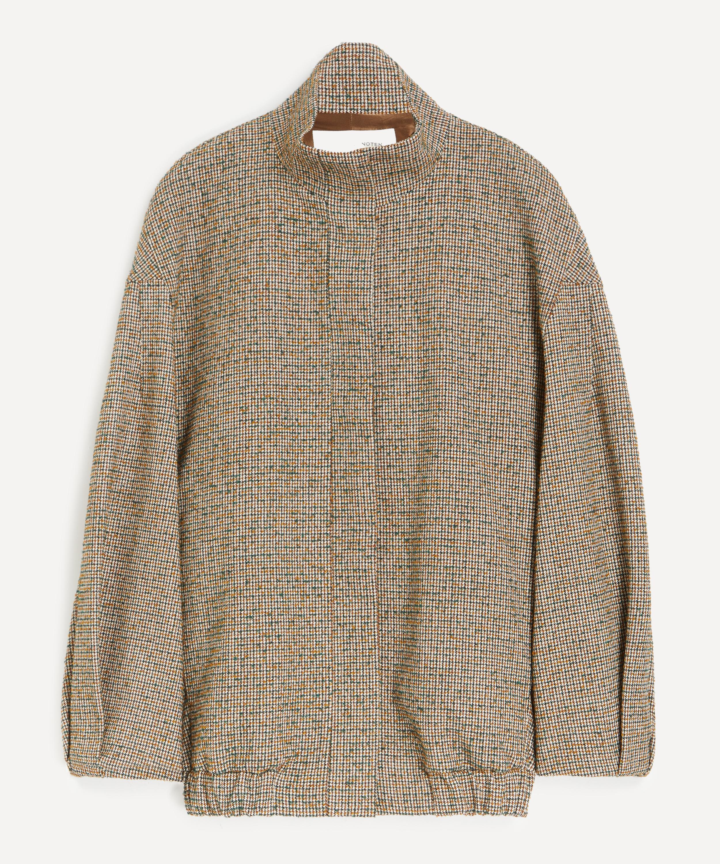Dries Van Noten - Checked Bomber Jacket image number 0