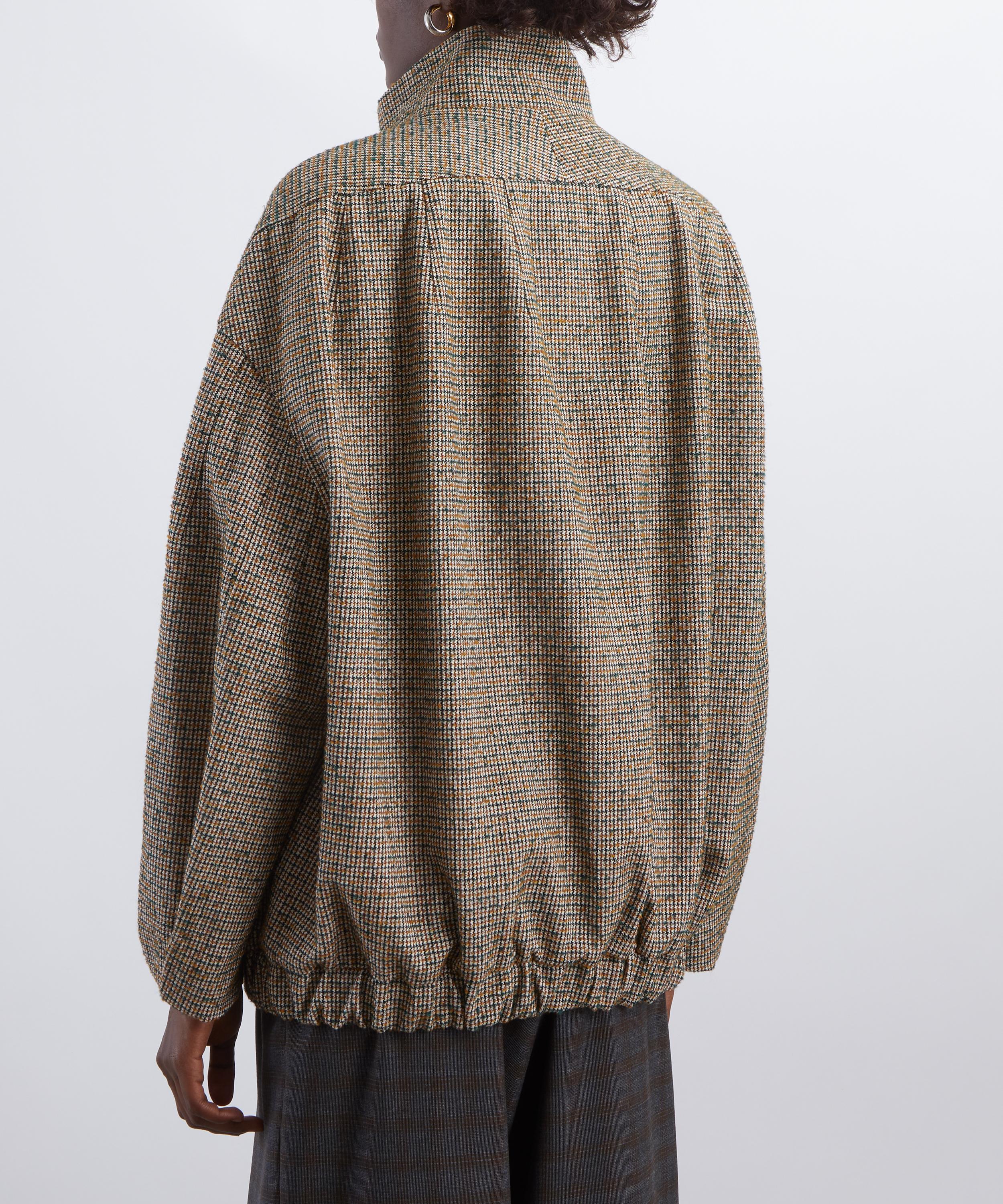 Dries Van Noten - Checked Bomber Jacket image number 3