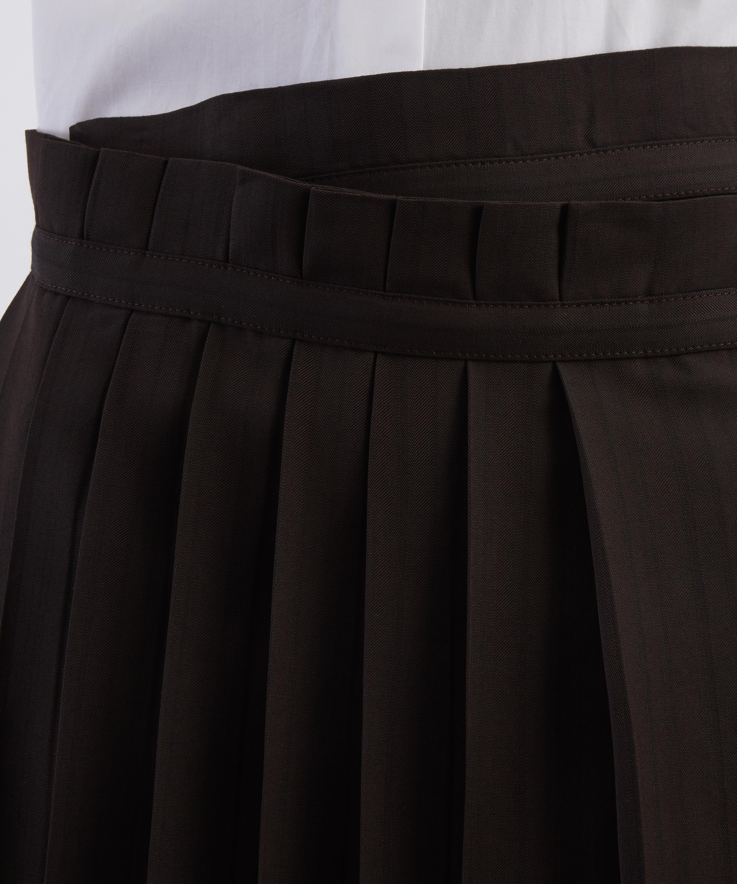 Dries Van Noten - Pleated Wrap Skirt image number 4