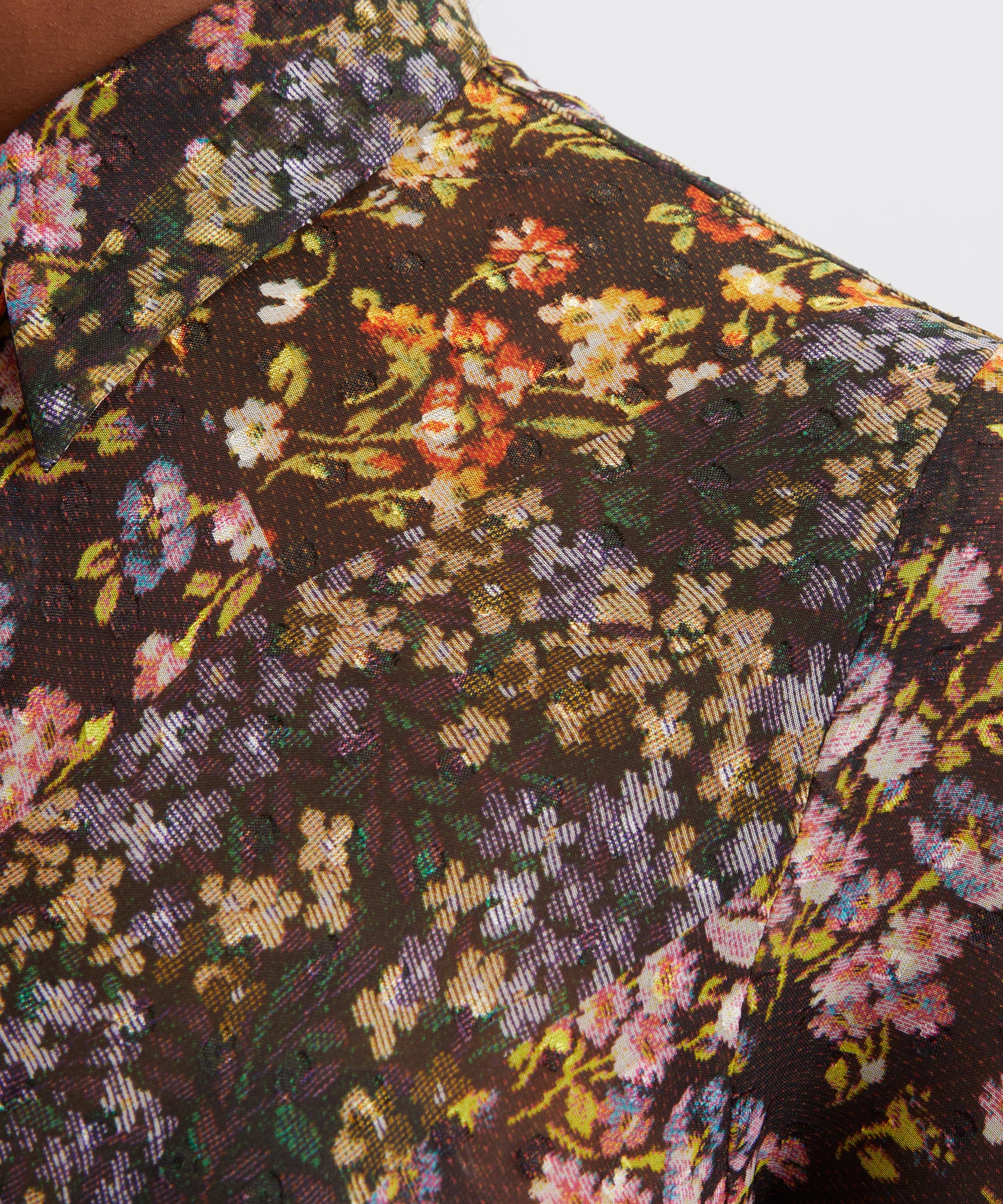 Dries Van Noten - Dalima Floral Printed Maxi Dress image number 4