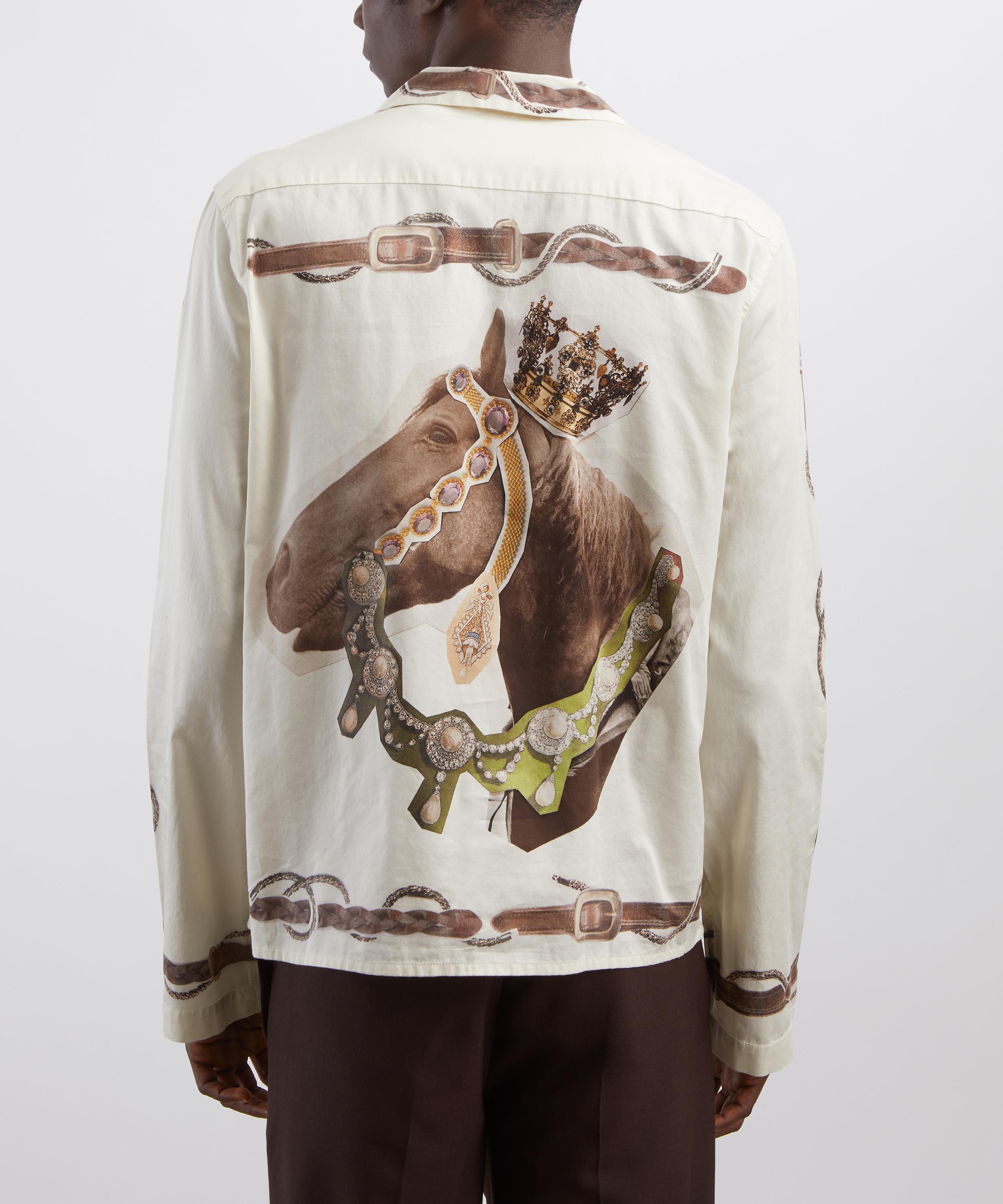 Acne Studios Horse Print Overshirt | Liberty