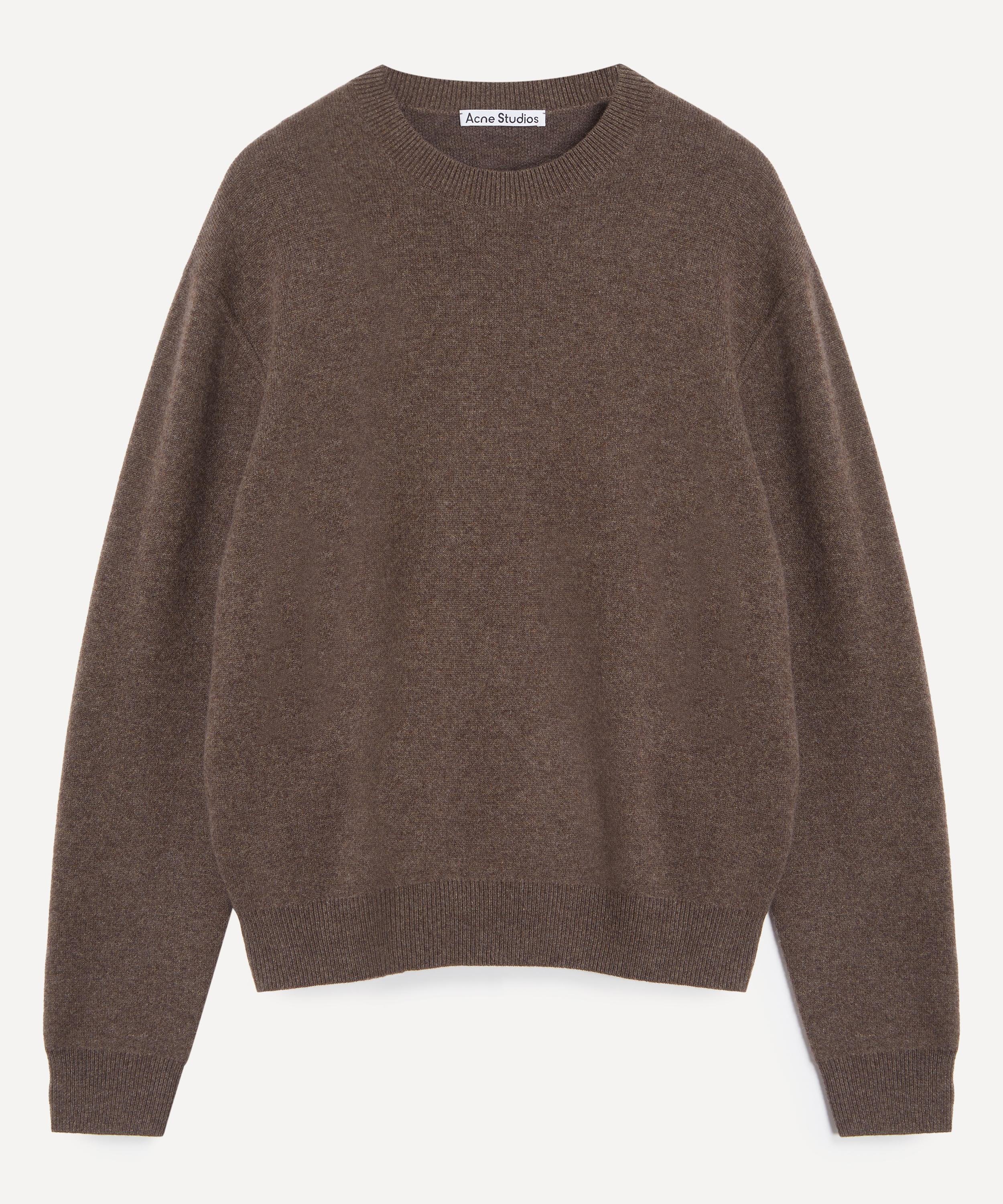 Acne Studios - Cashmere Jumper in Walnut Brown image number 0
