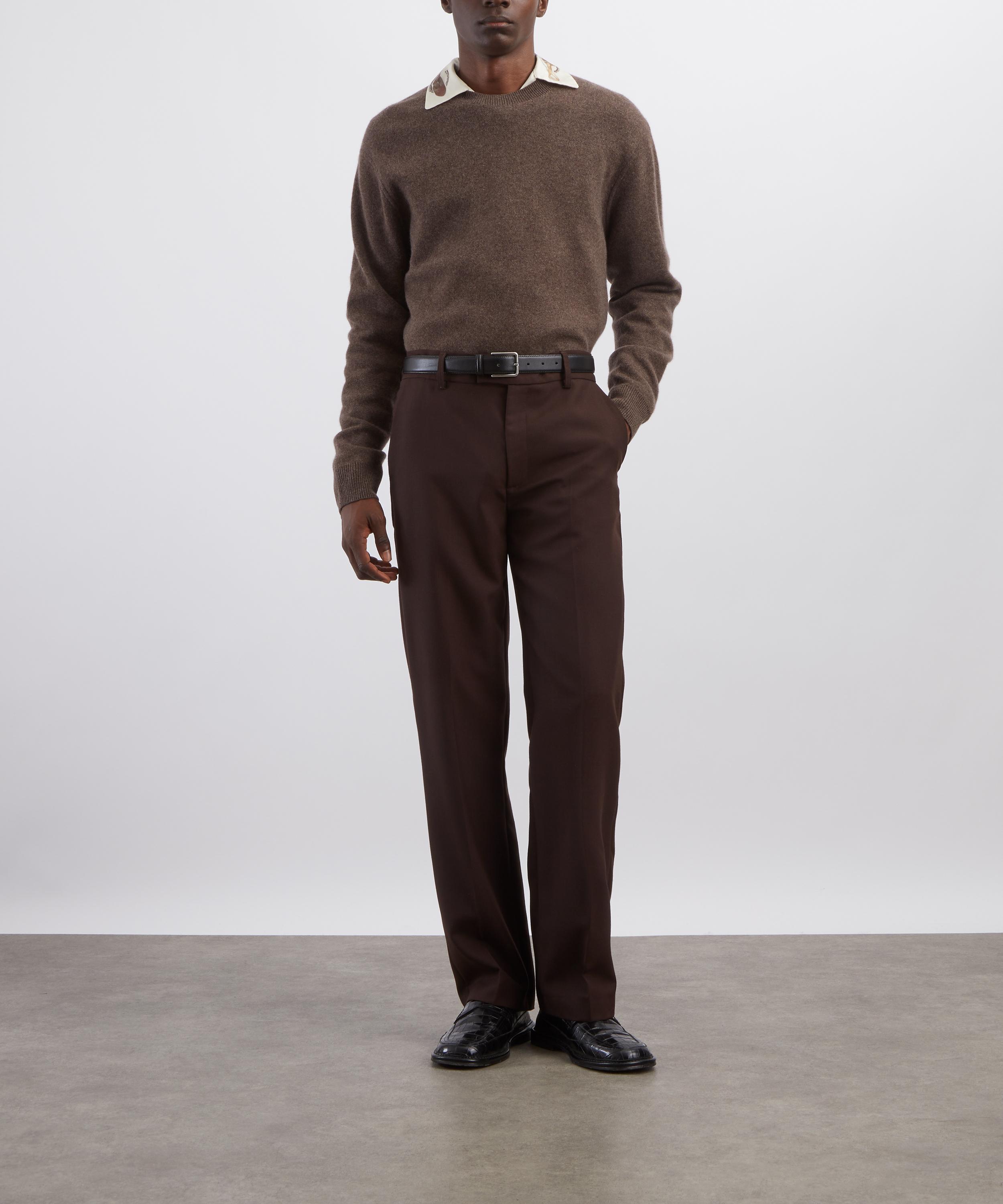 Acne Studios - Cashmere Jumper in Walnut Brown image number 1