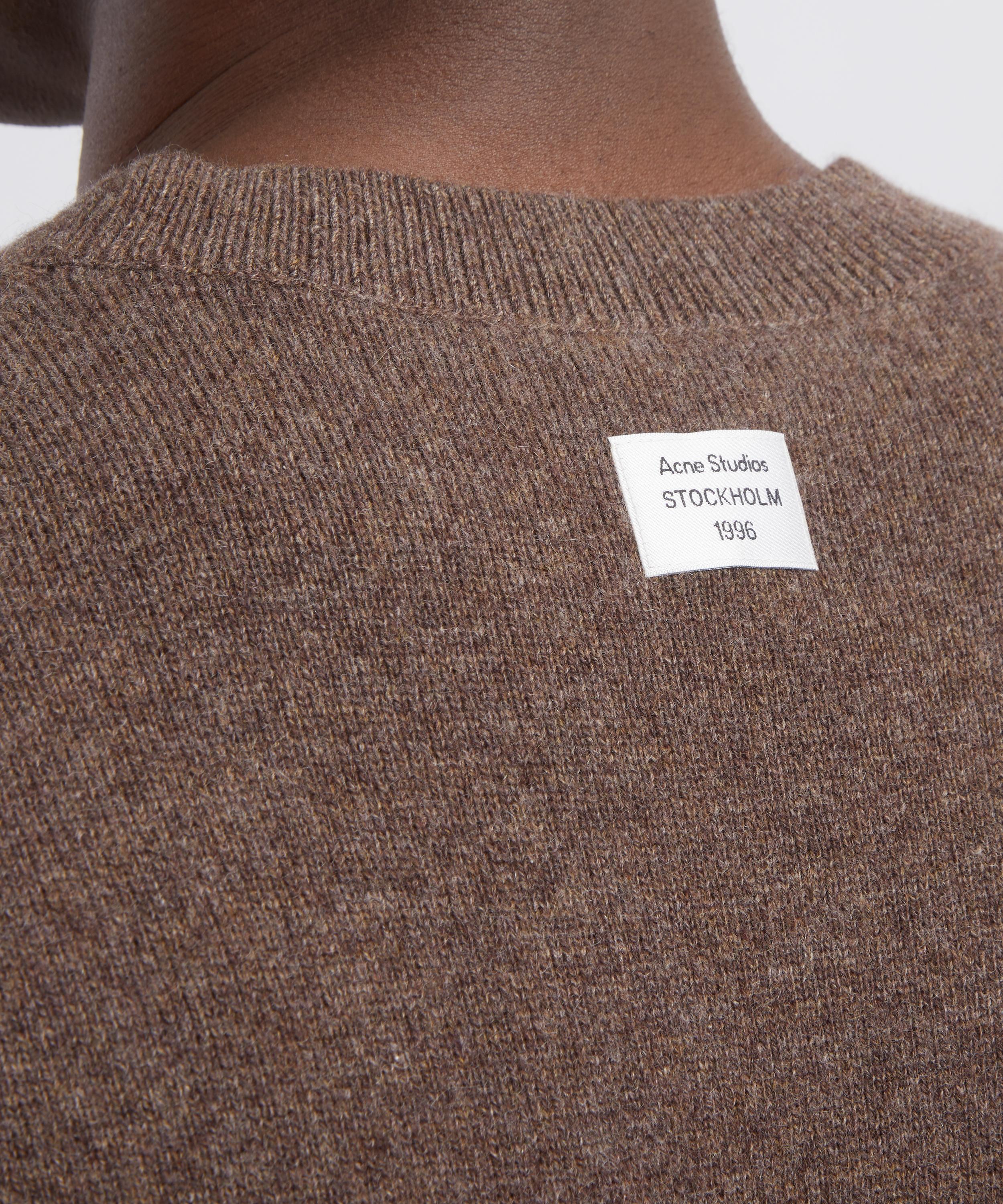 Acne Studios - Cashmere Jumper in Walnut Brown image number 4