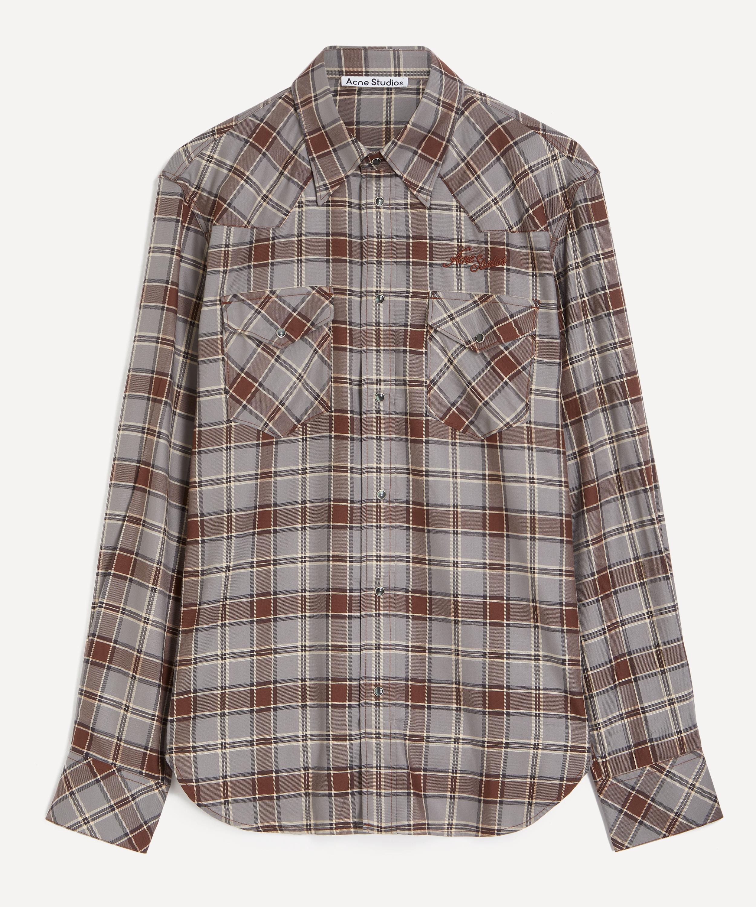 Acne Studios - Checked Flannel Shirt
