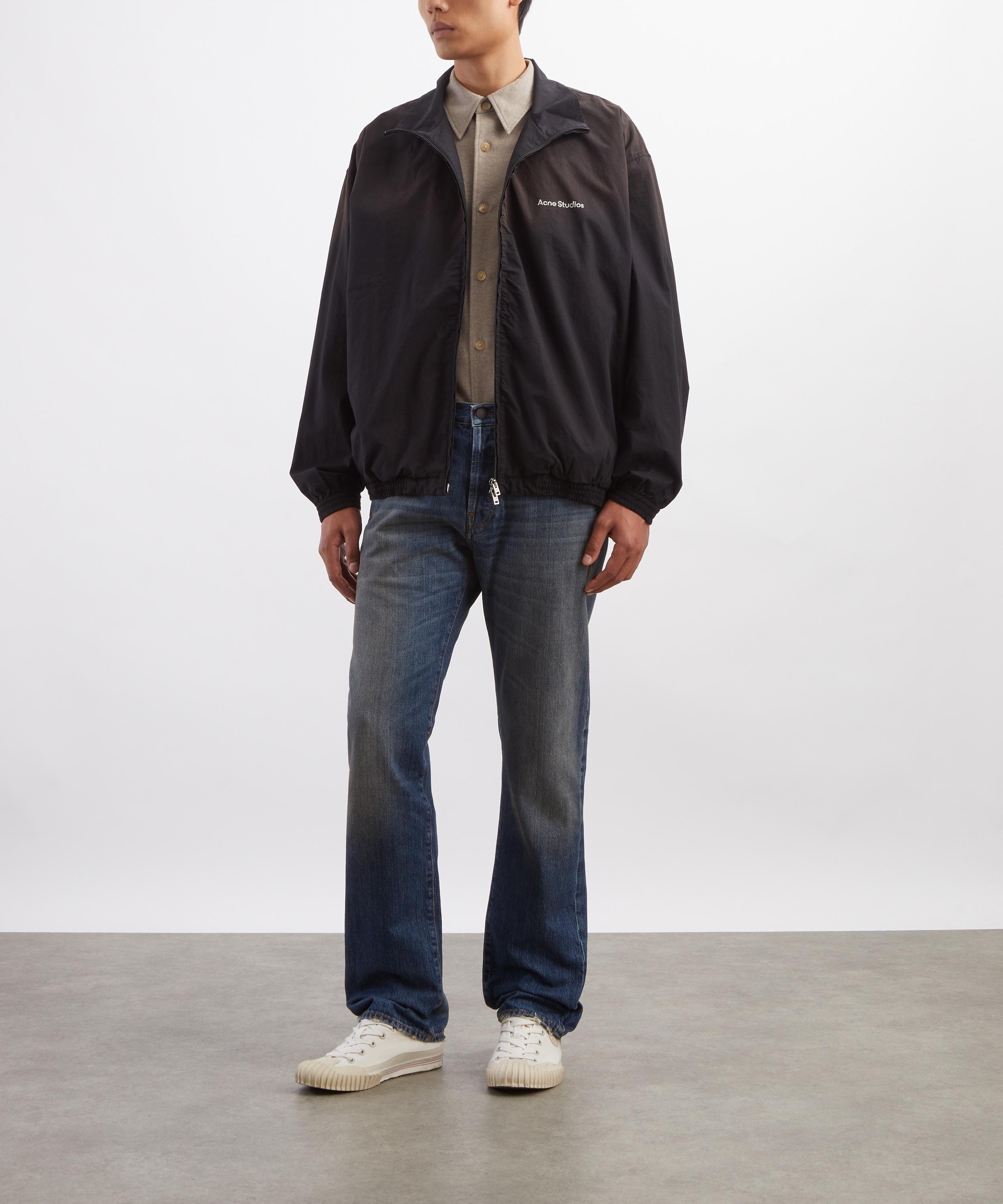 Acne Studios - Black Washed Logo Jacket image number 1