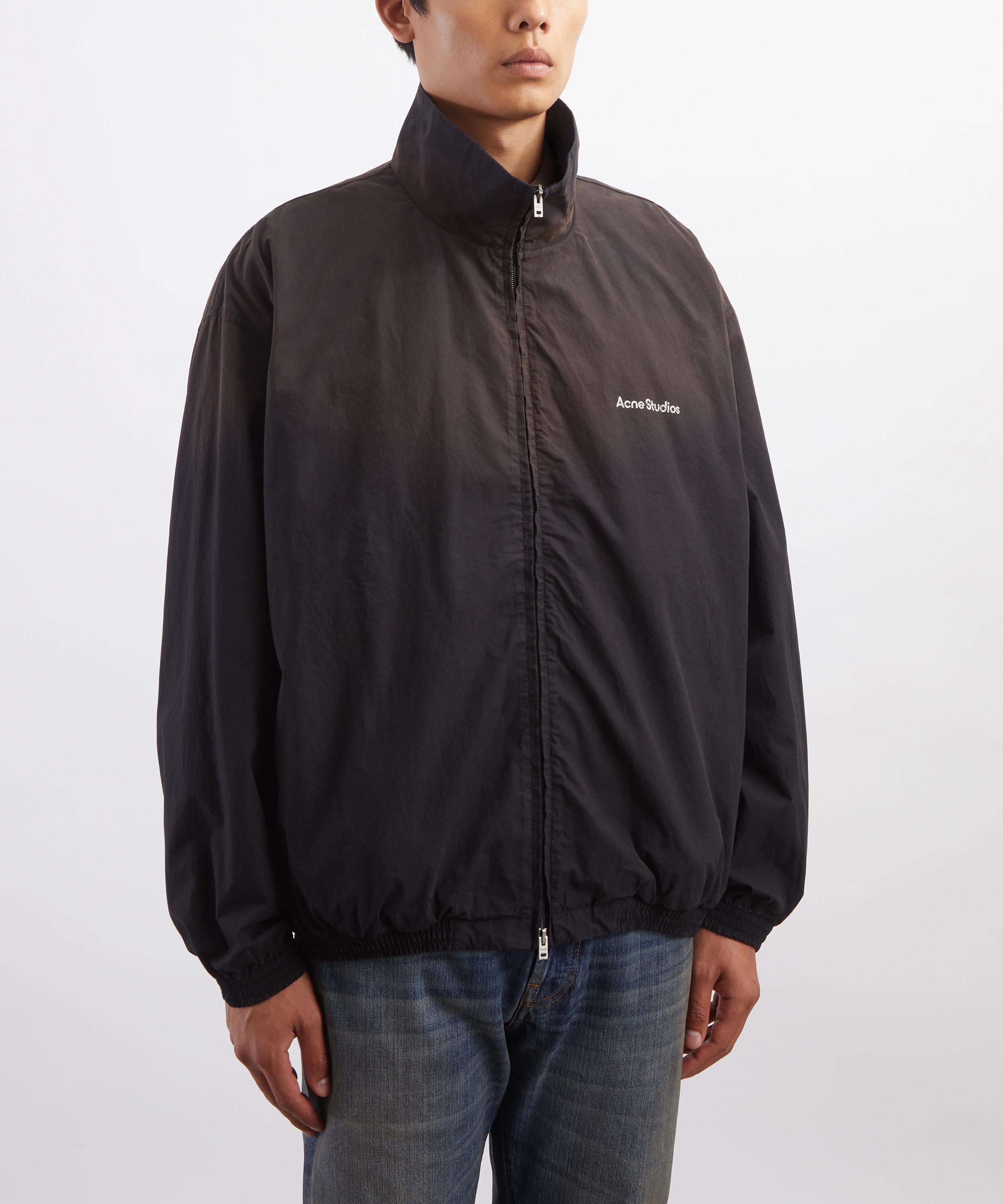 Acne Studios - Black Washed Logo Jacket image number 2