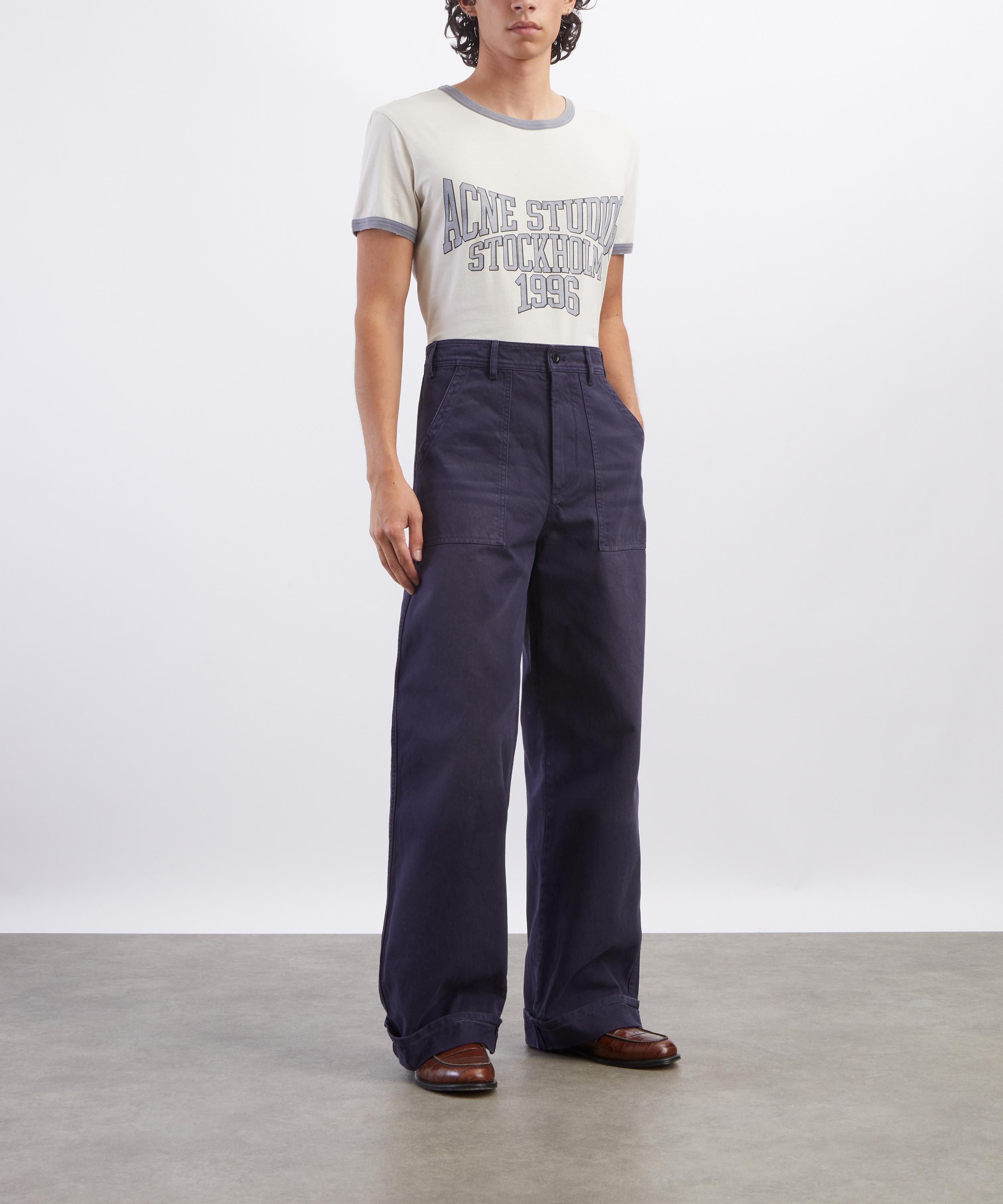 Acne Studios - 1981 Trompe-l'Oeil Baggy Jeans image number 1