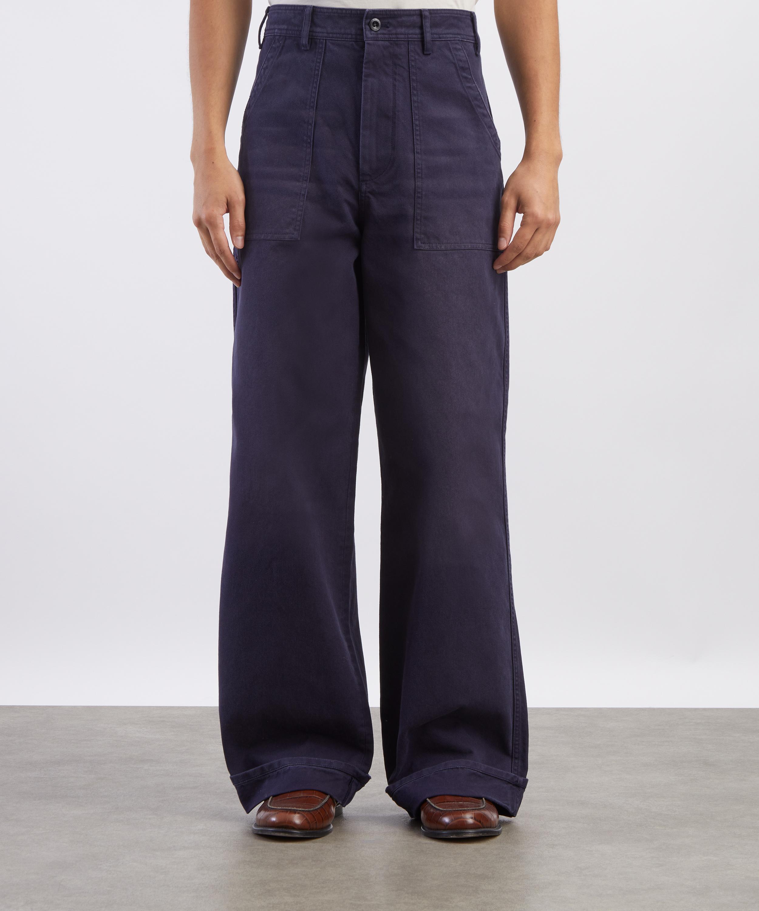 Acne Studios - 1981 Trompe-l'Oeil Baggy Jeans image number 2