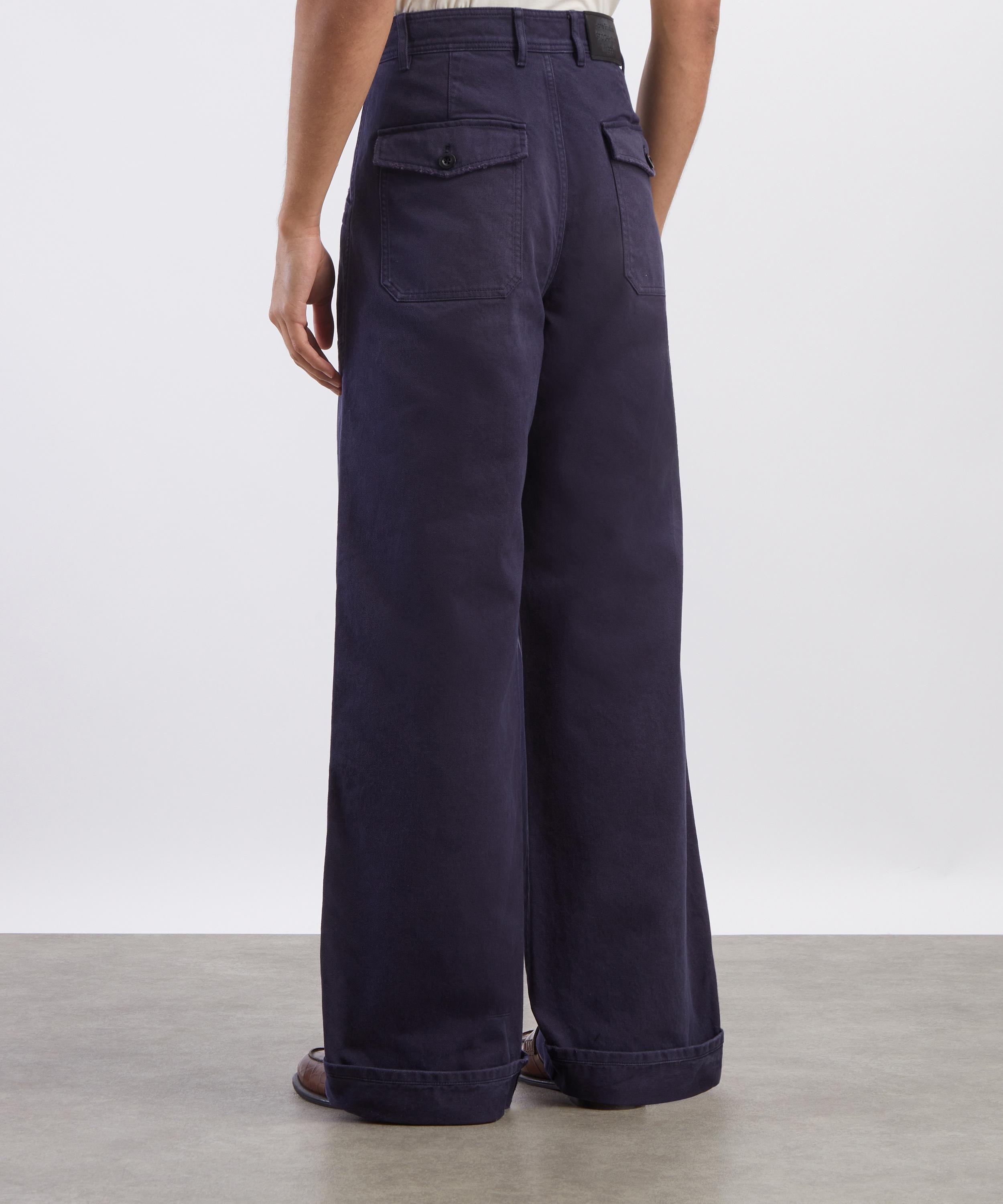 Acne Studios - 1981 Trompe-l'Oeil Baggy Jeans image number 3