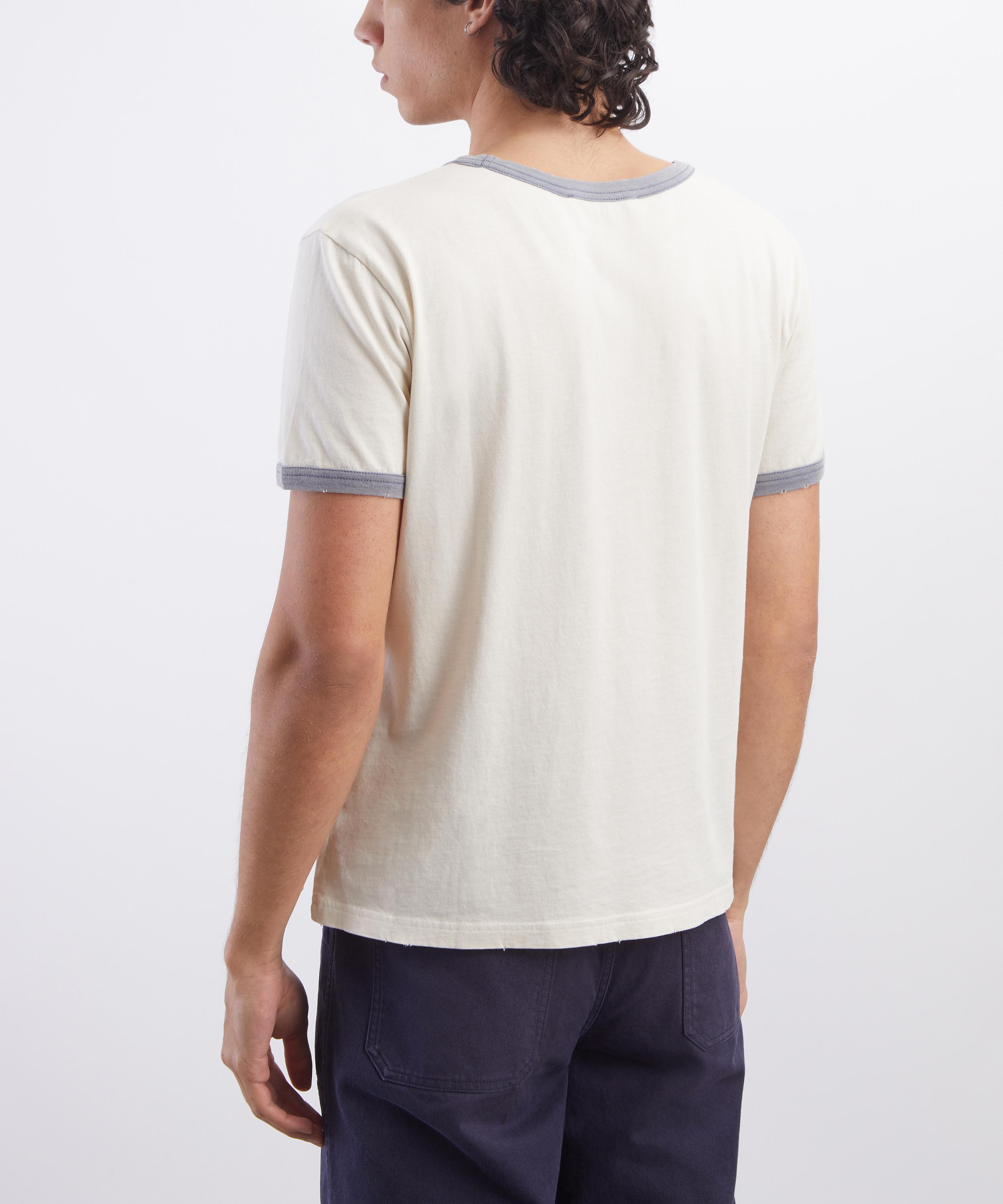Acne Studios - Logo Crew Neck T-Shirt image number 3