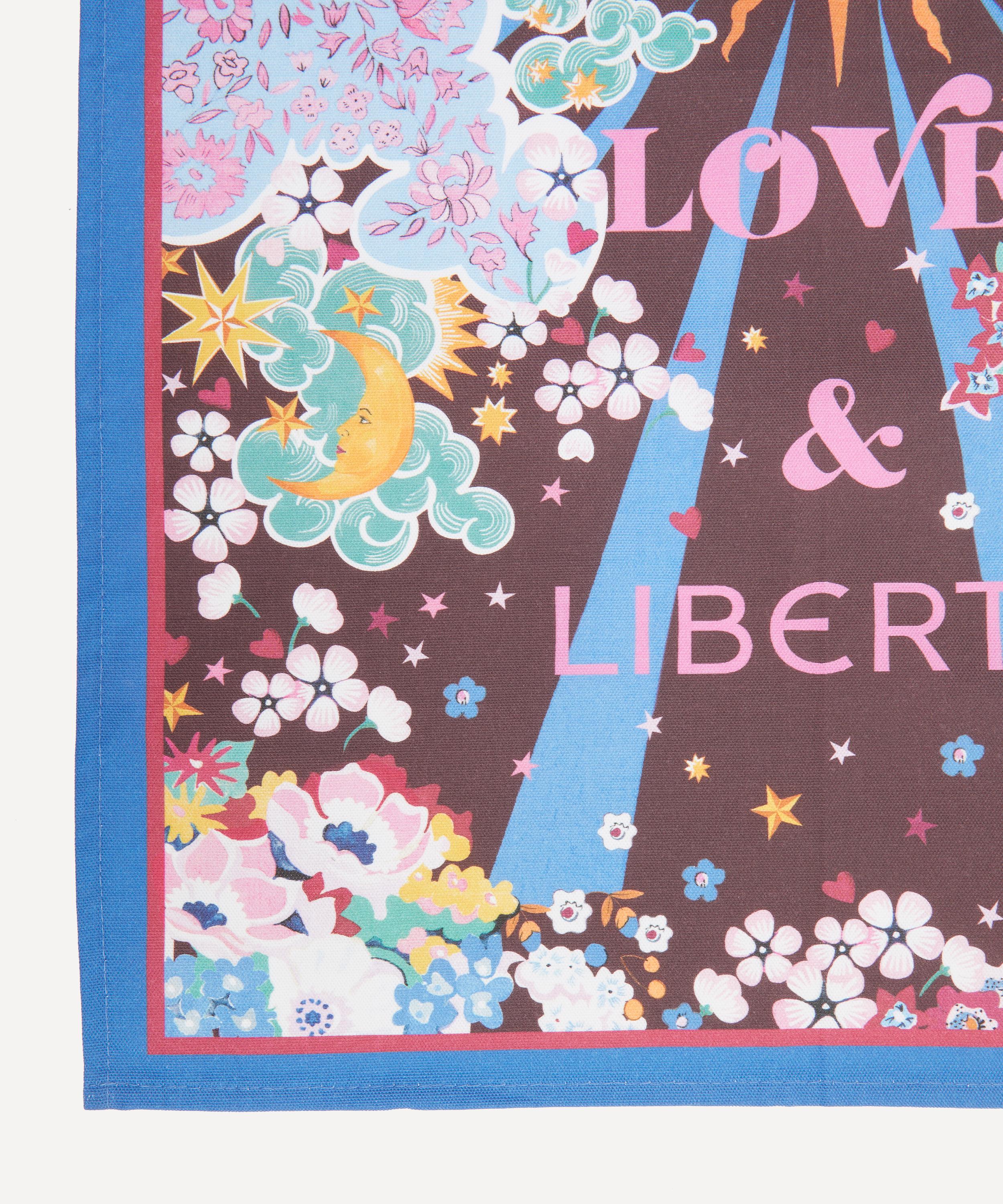 Liberty - All You Need is Love Tea Towels Pack of 2 image number 1