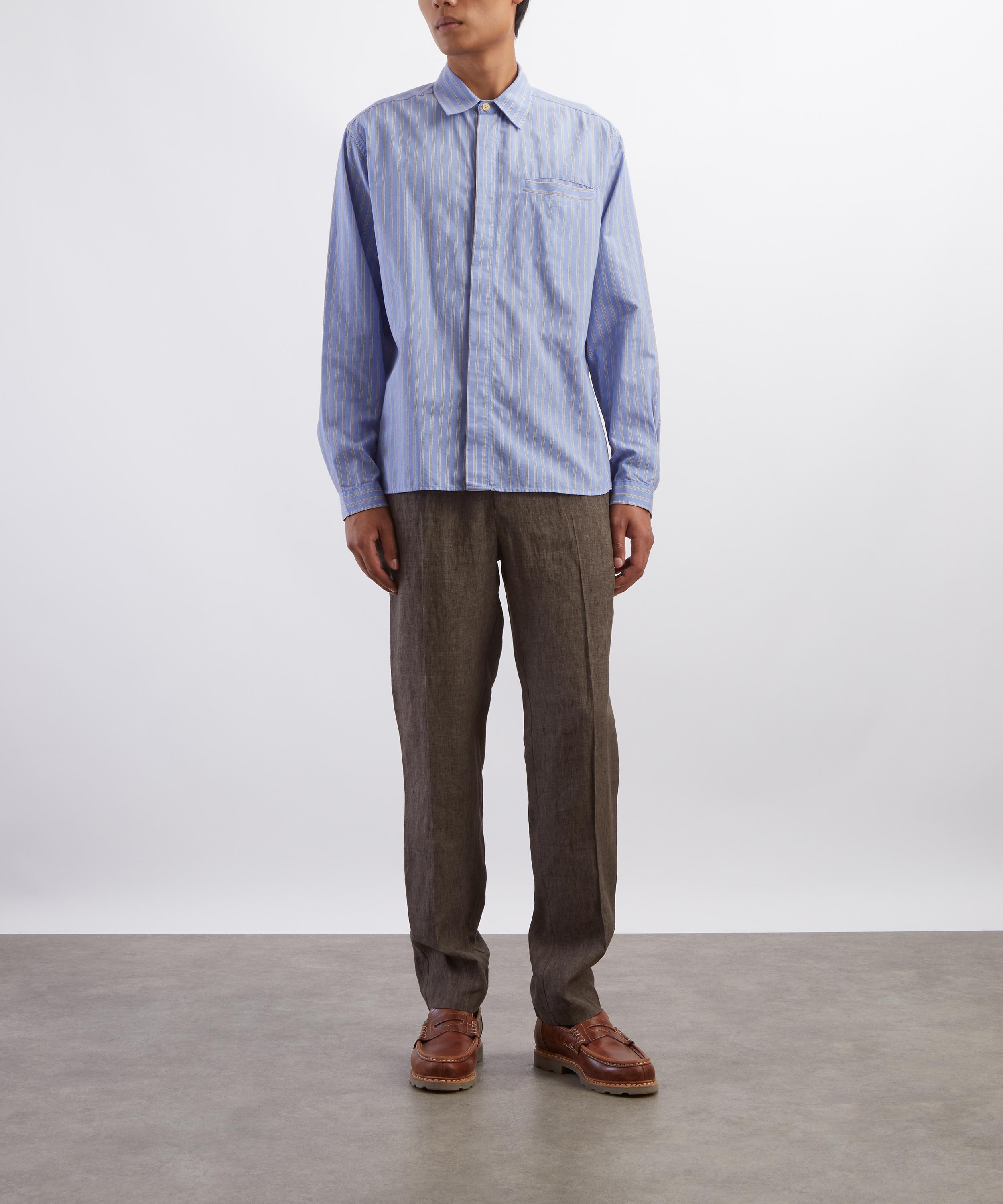 Oliver Spencer - Mulvey Annette Blue Shirt image number 1