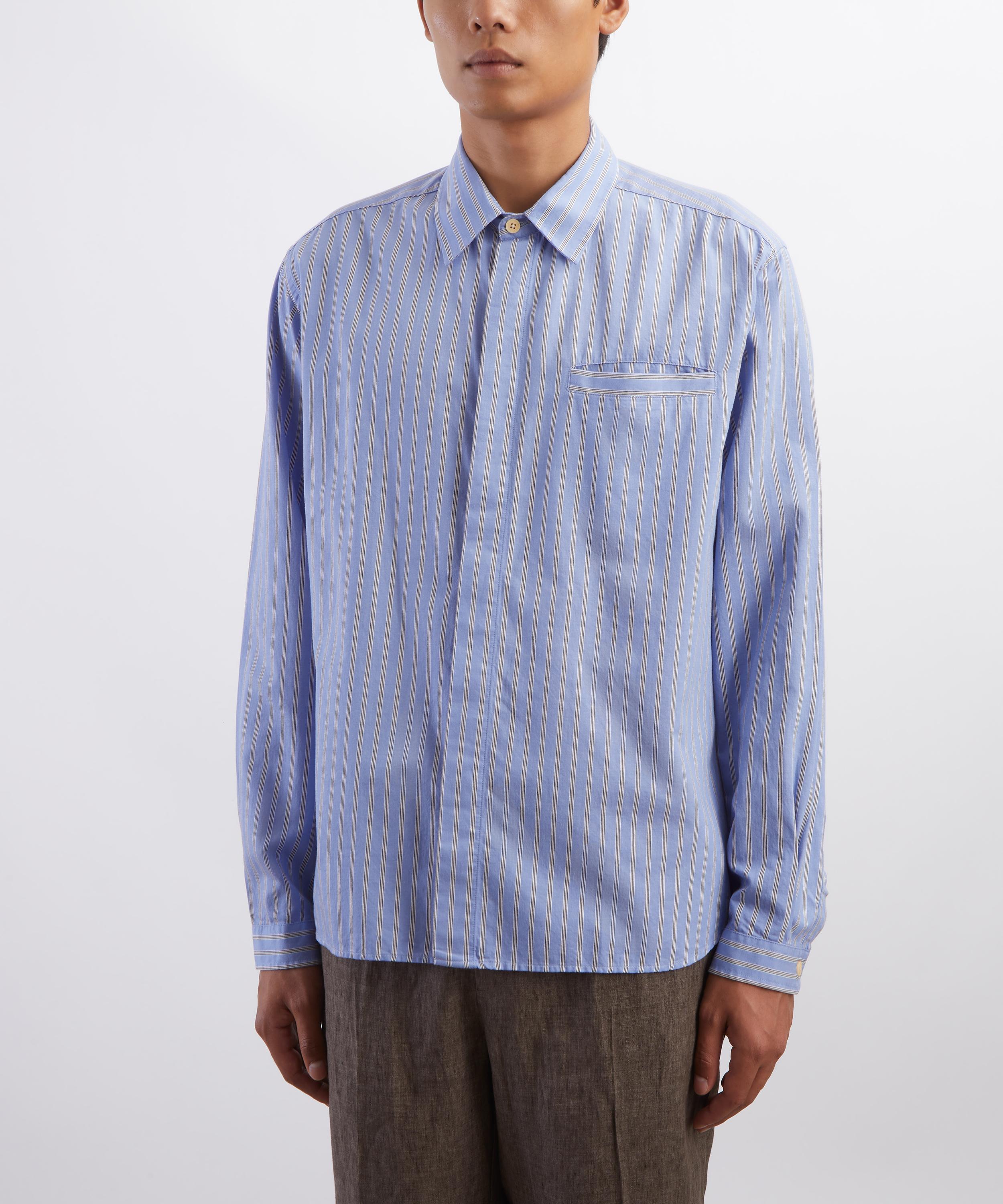 Oliver Spencer - Mulvey Annette Blue Shirt image number 2