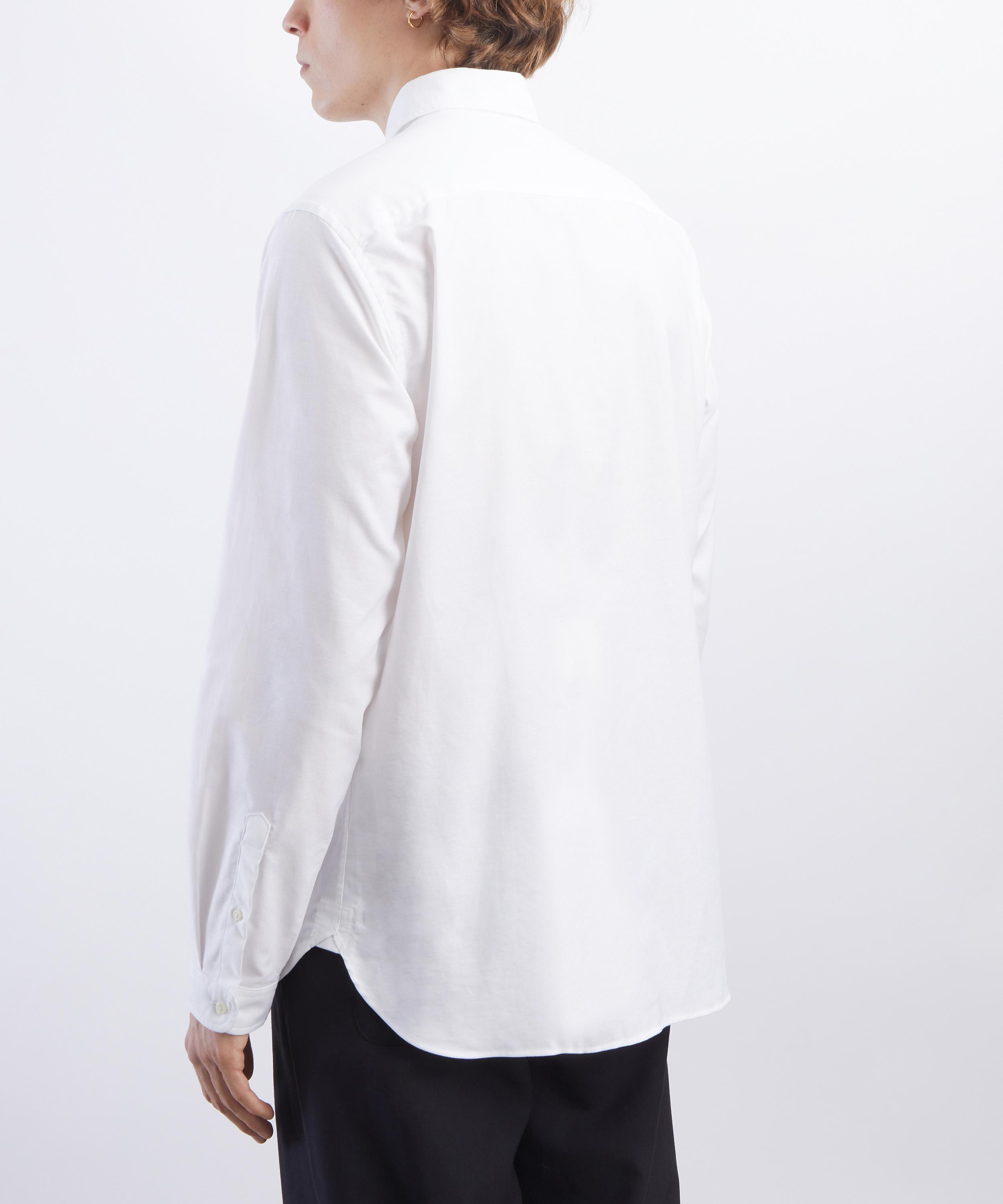 Oliver Spencer - Brook White Button-Down Collar Shirt image number 3