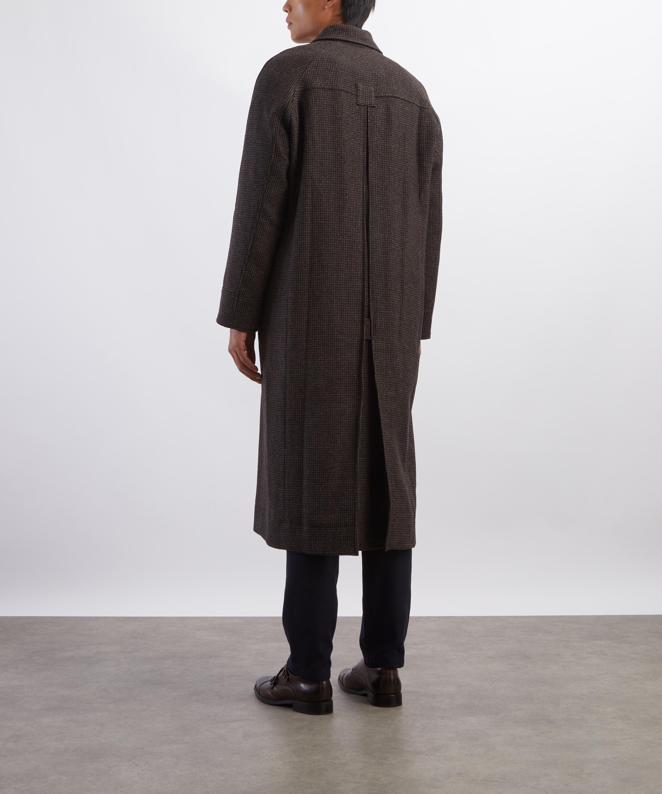 Oliver Spencer - Brown Lothian Coat image number 3