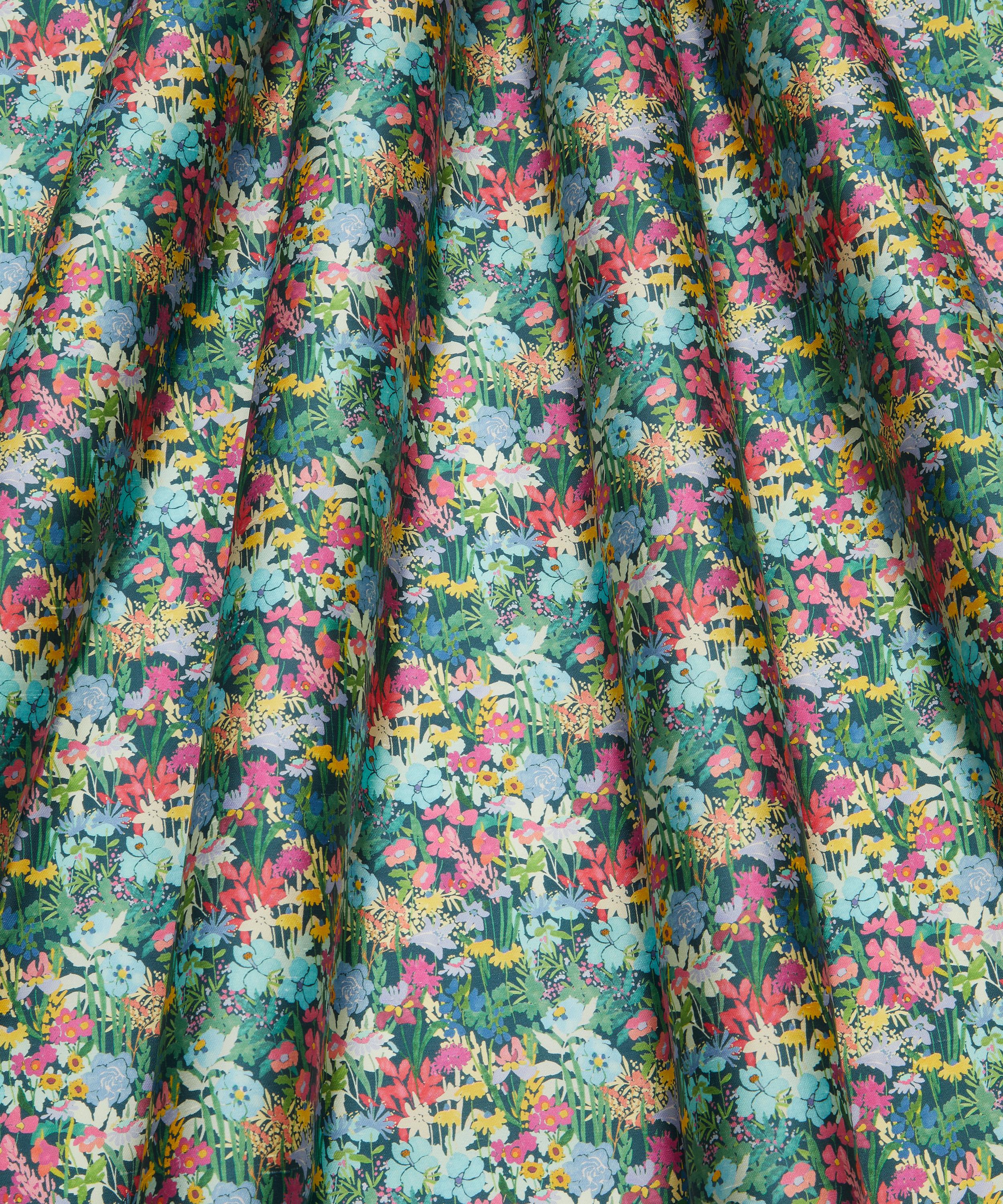 Liberty Fabrics - Wildflower Meadow Shantung Silk image number 2