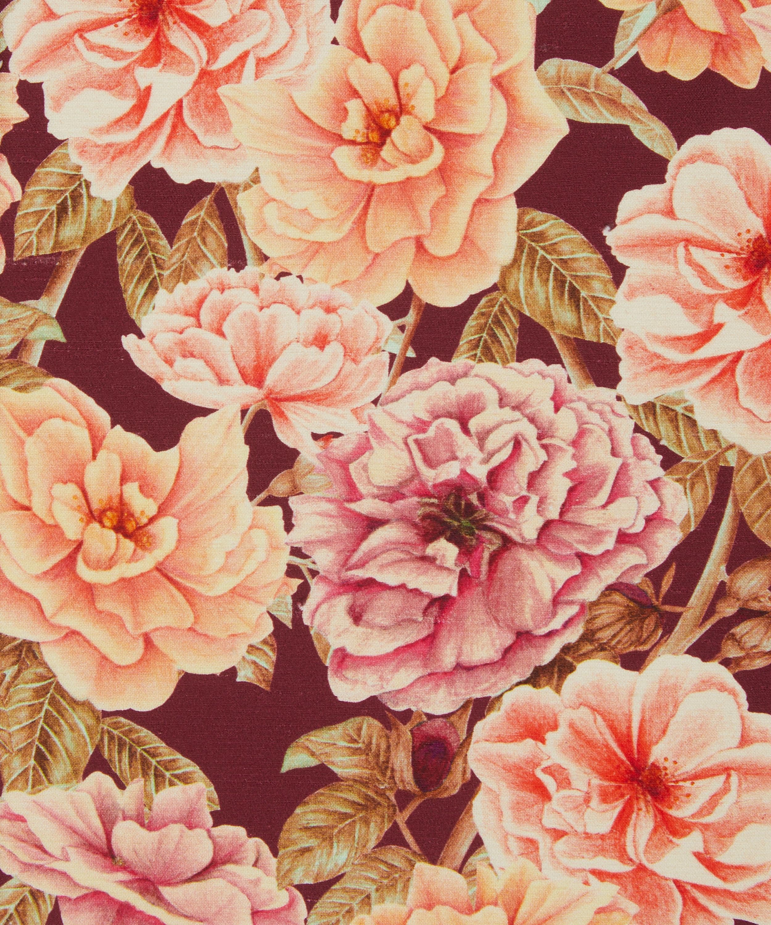 Liberty Fabrics - English Rose Shantung Silk image number 0