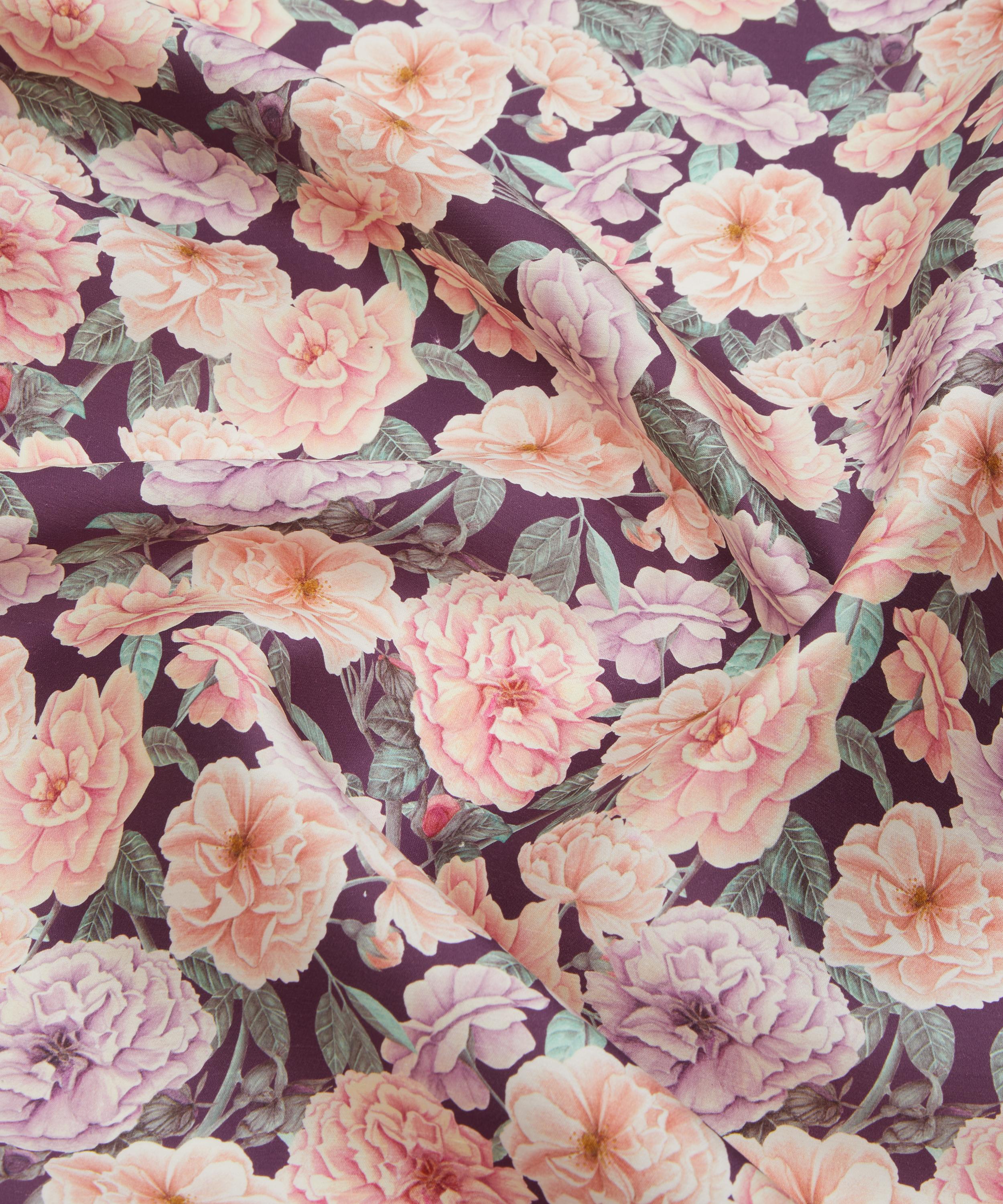 Liberty Fabrics - English Rose Shantung Silk image number 3