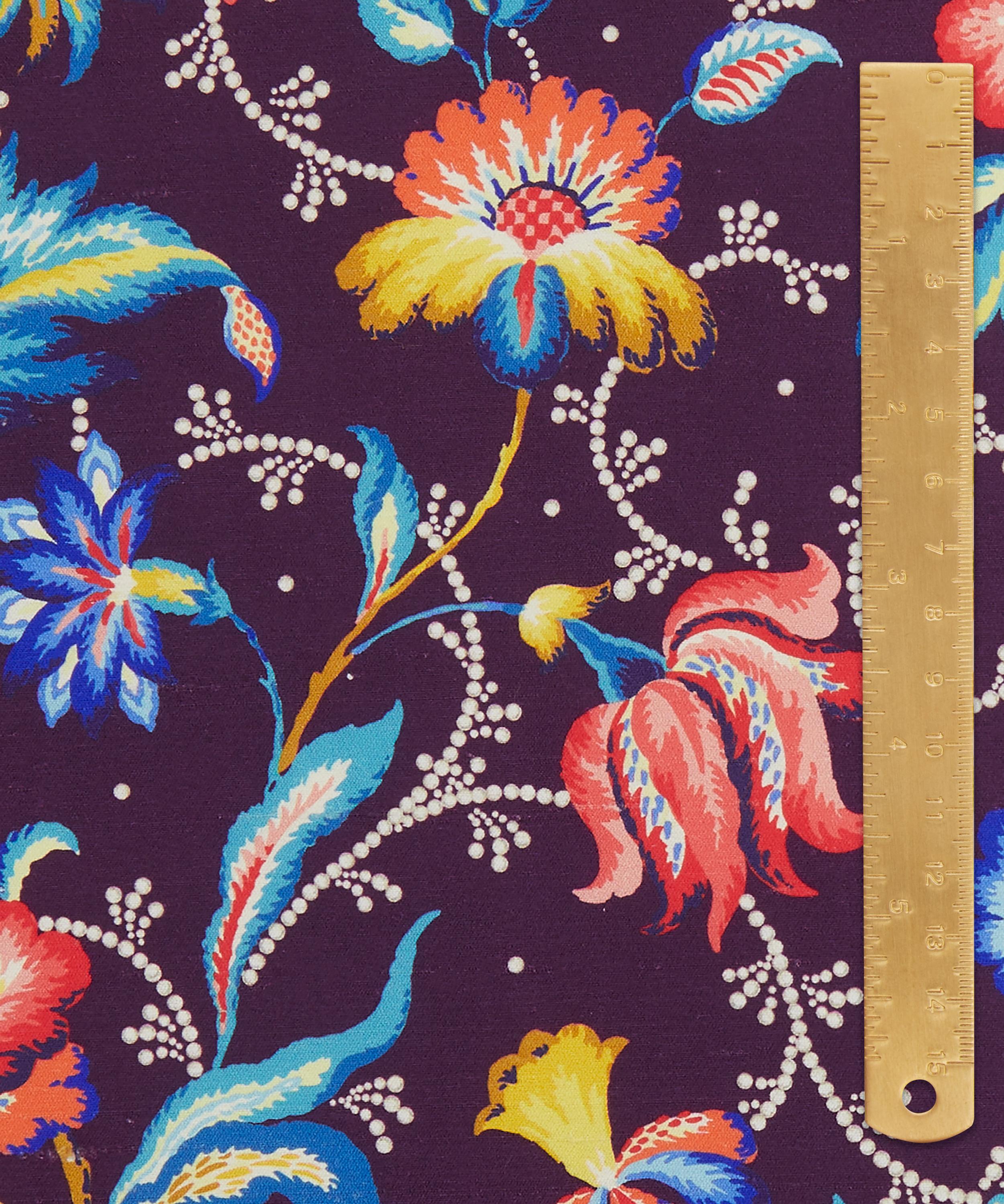 Liberty Fabrics - Pearl Tapestry Shantung Silk image number 4