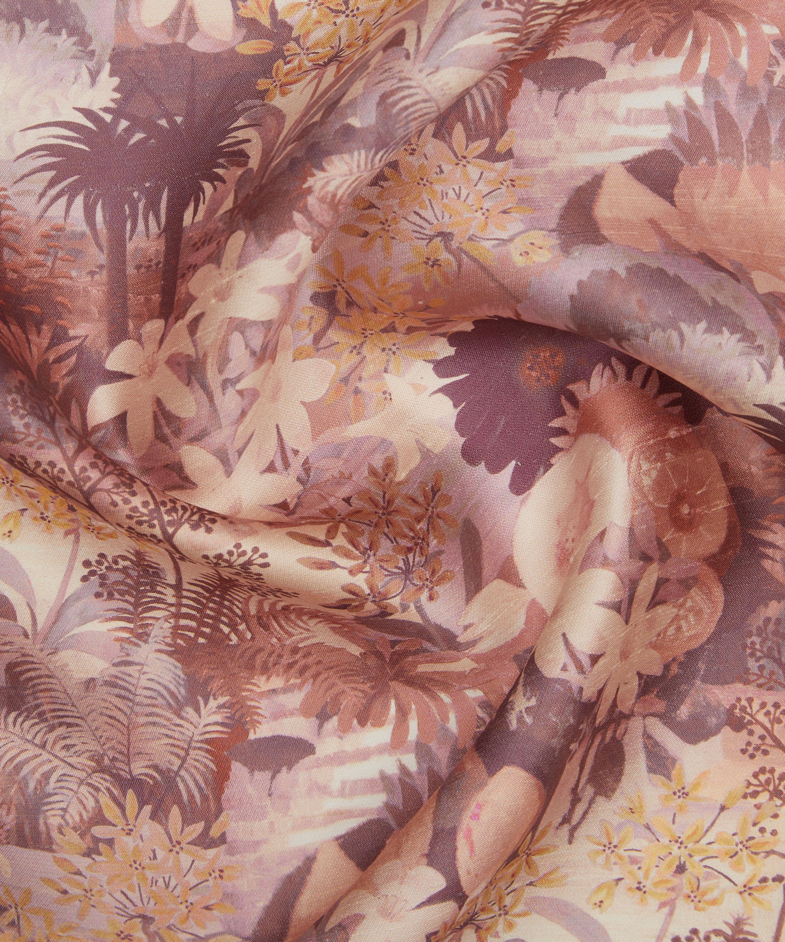 Liberty Fabrics - Abbey Forest Shantung Silk image number 3